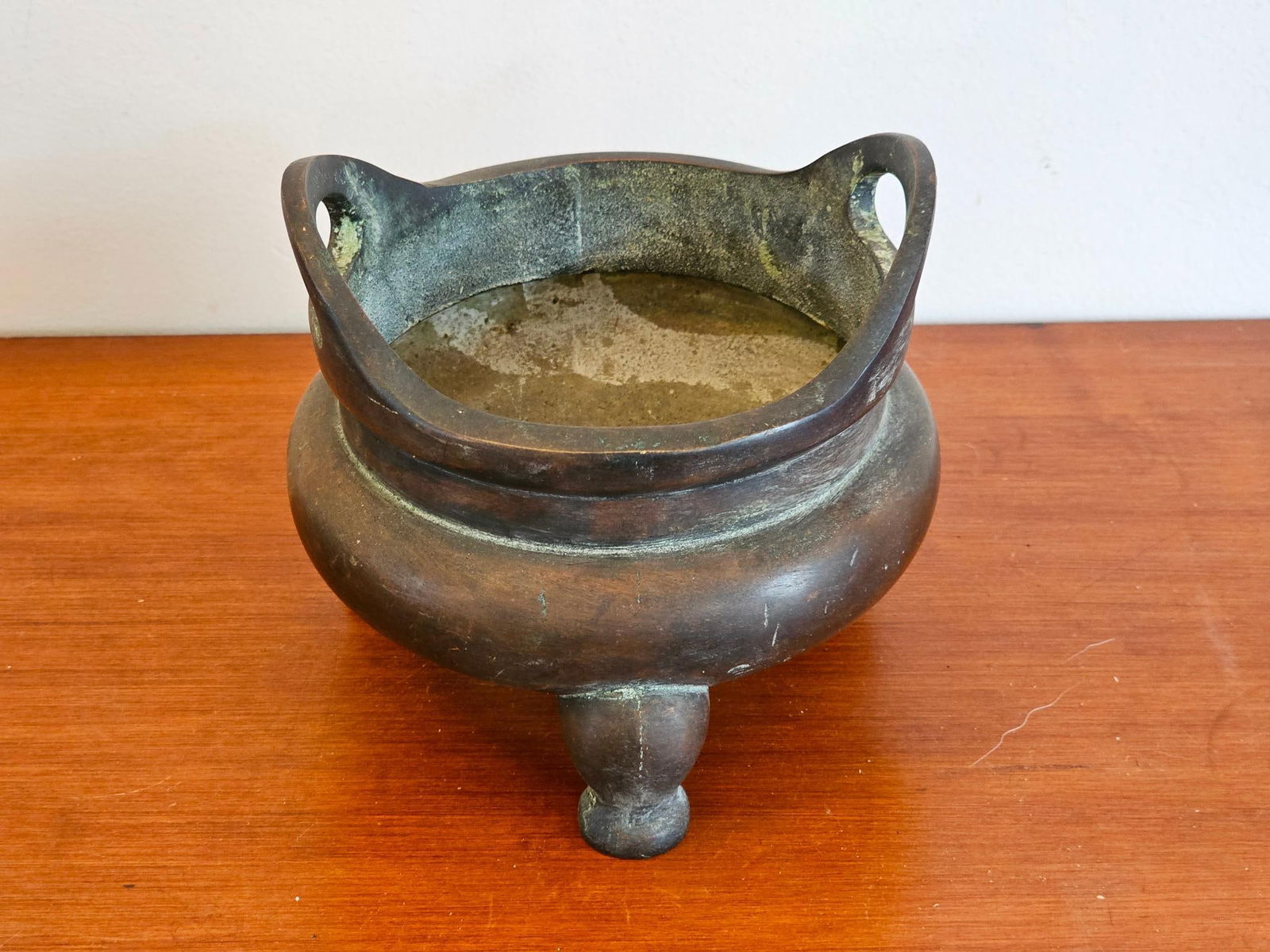 Antique Bronze Censer Pot (1 of 7)