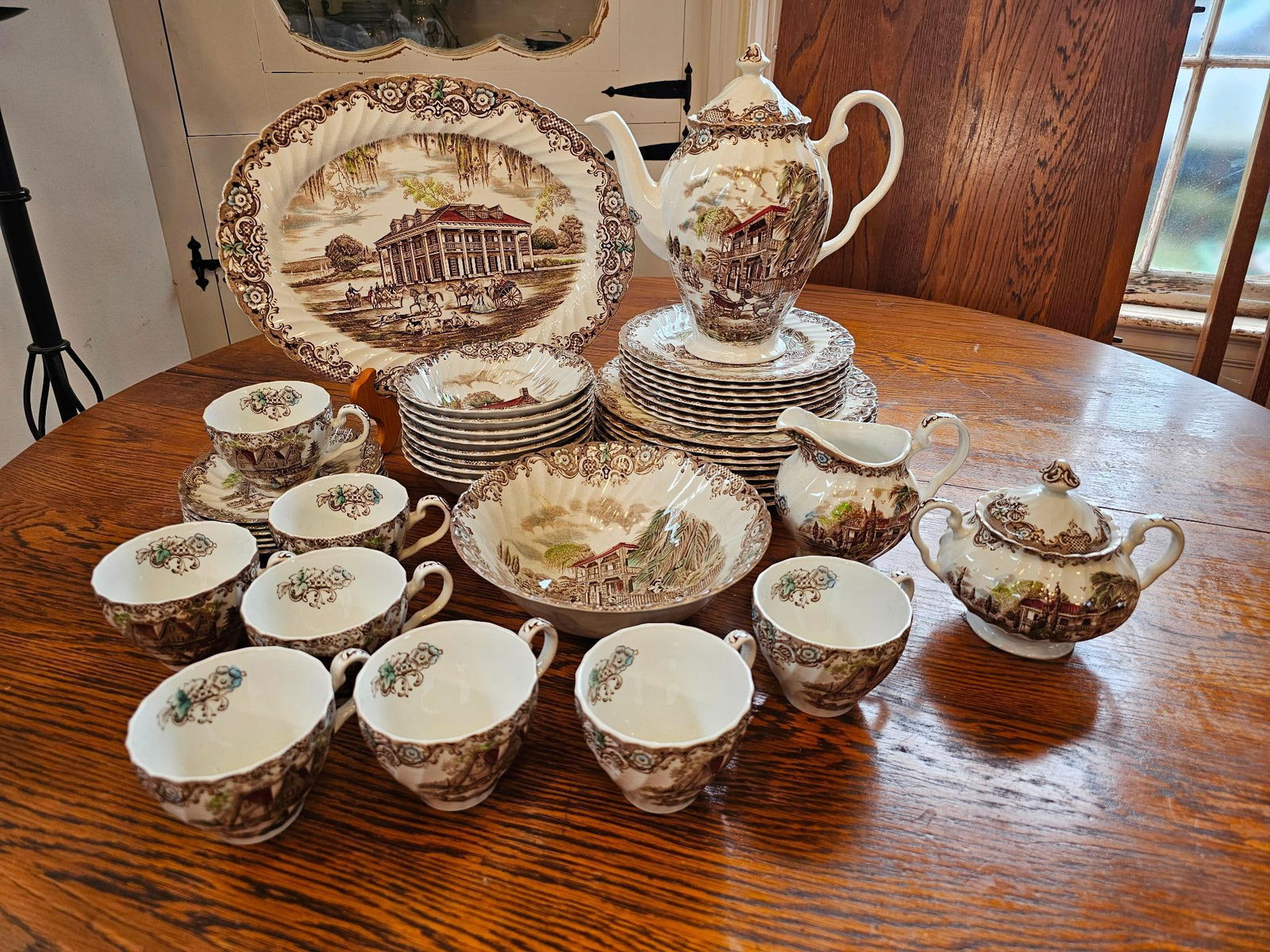 Heritage Hall French Provincial China Set for 8 (1 of 20)
