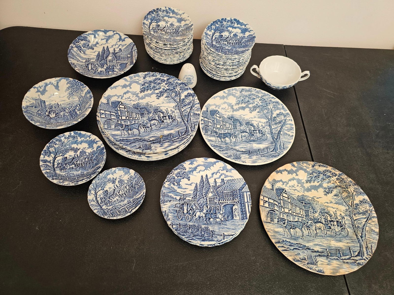 Johnson Bros "Coaching Scenes" China - 51pc (1 of 20)