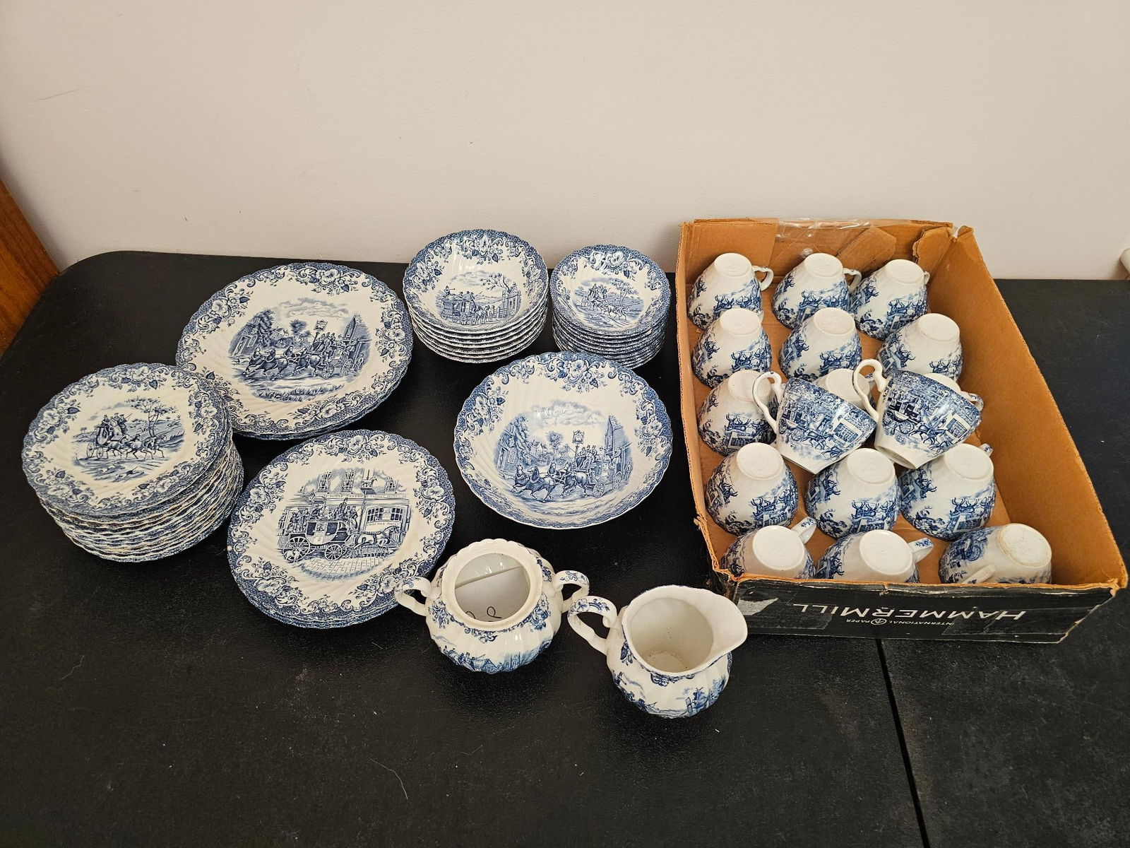 Johnson Bros "Coaching Scenes" China - 51pc (1 of 14)