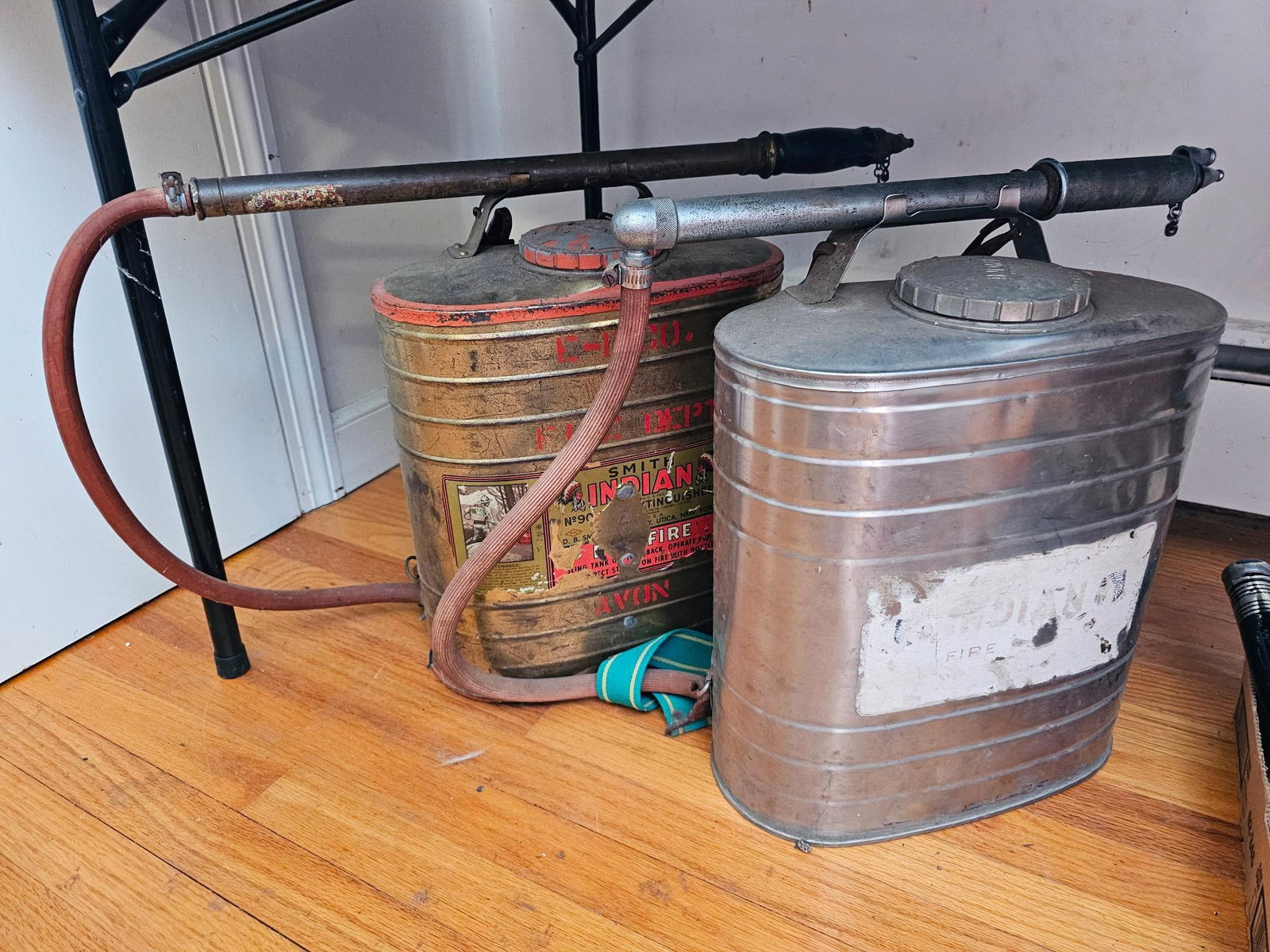 Vintage Indian Fire Pump Extinguishers (1 of 9)