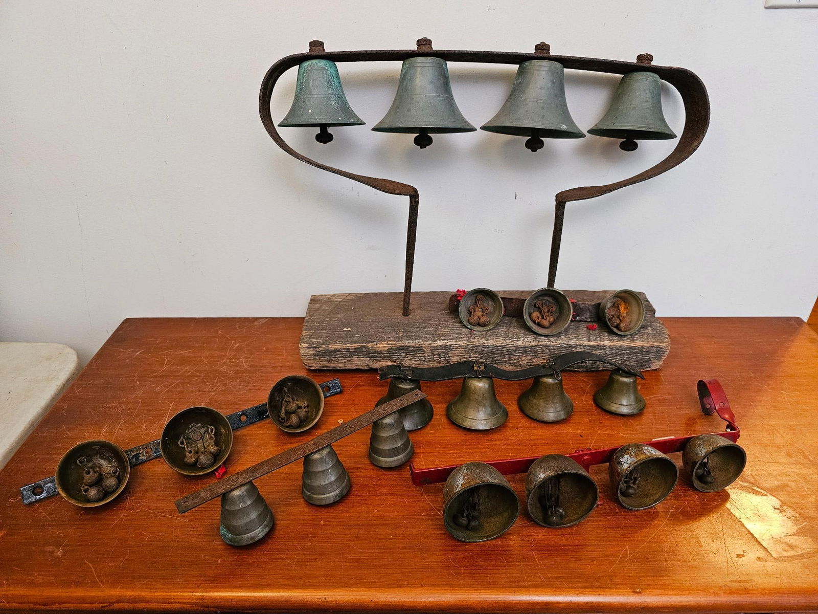 Antique Horse Bell Collection, Various Sizes (1 of 8)