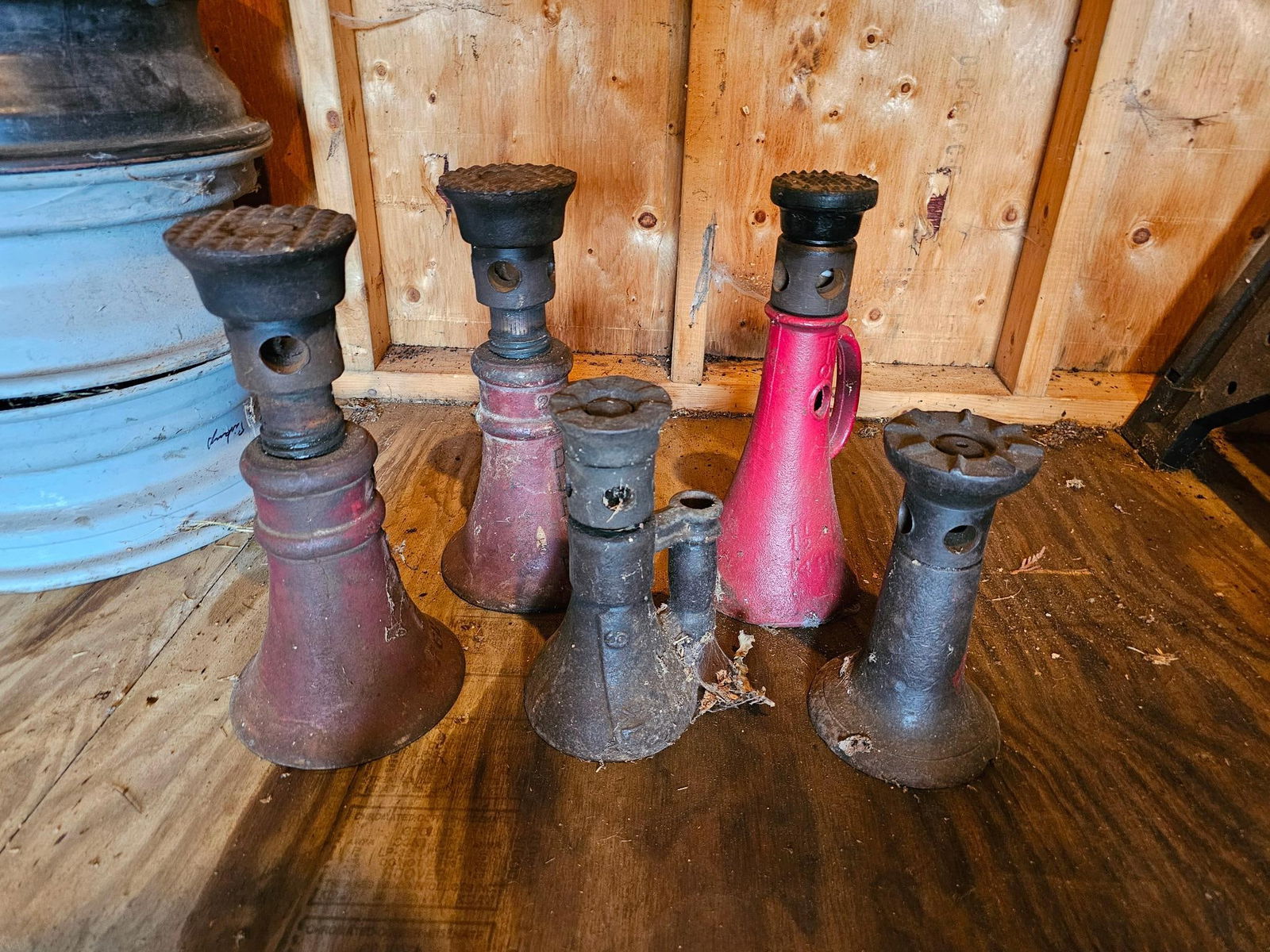 Lot of Vintage Car Jacks (1 of 4)