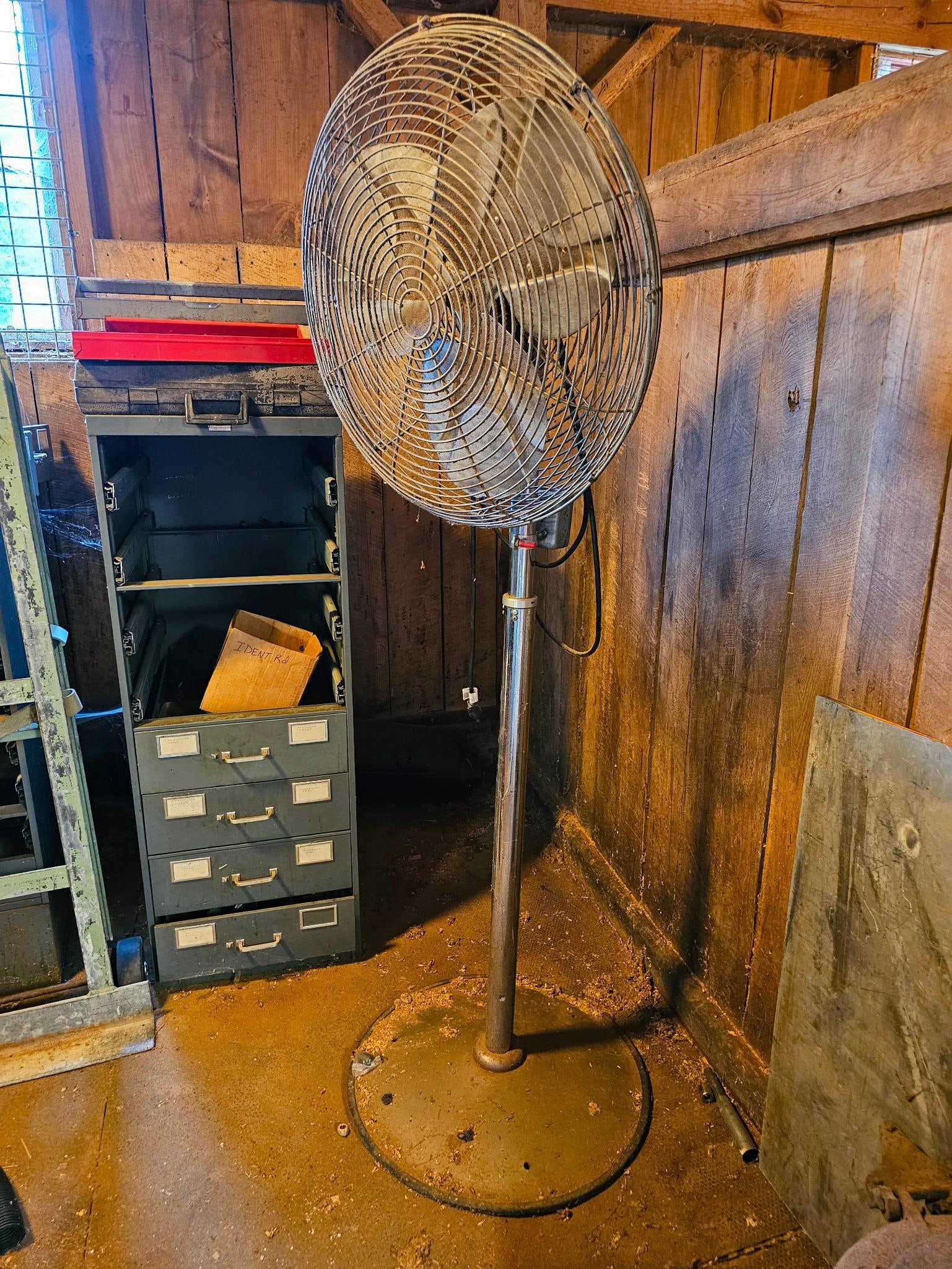 Industrial Pedestal Fan (1 of 7)