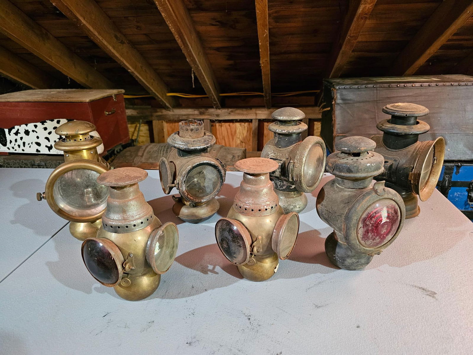 Antique Railroad Lantern Collection (1 of 20)