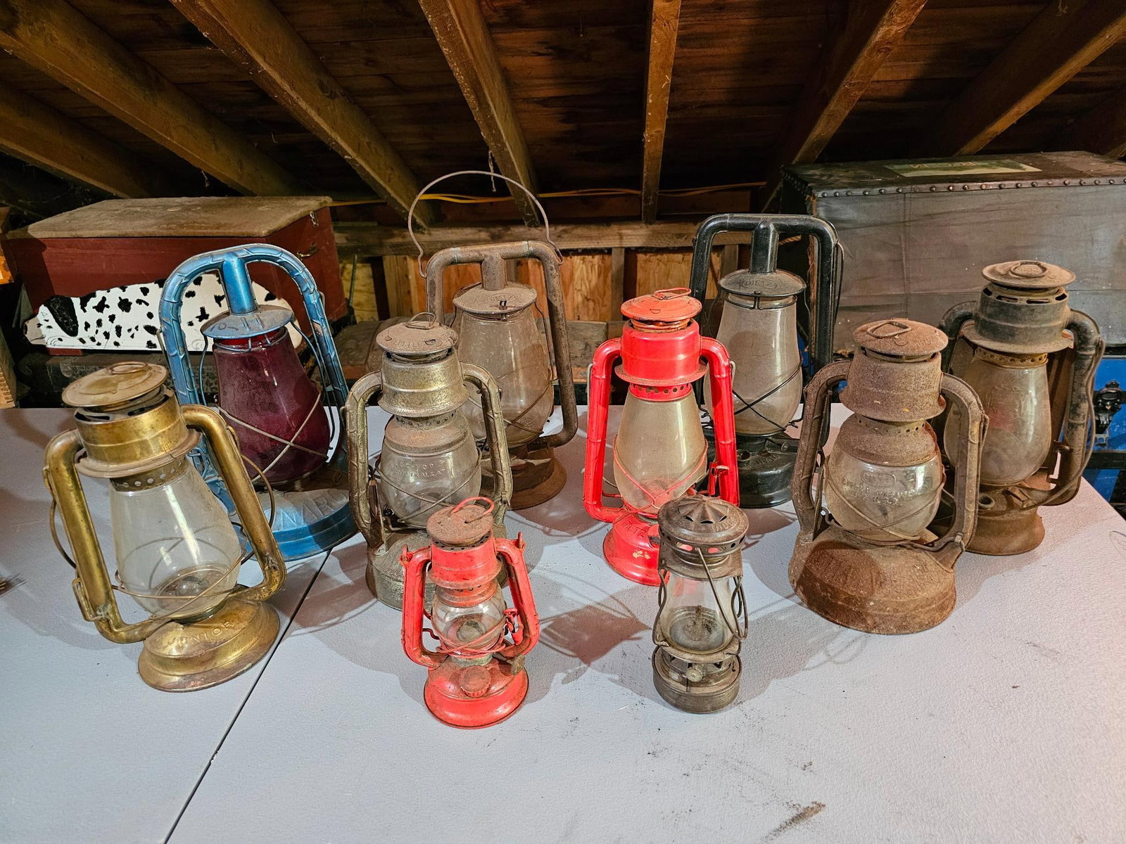 Antique Railroad Lantern Collection (1 of 20)