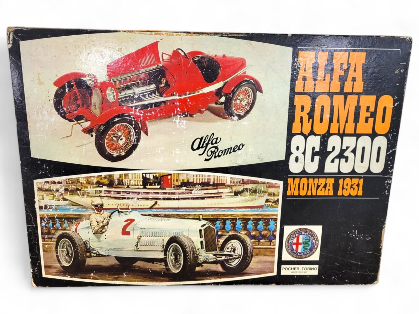 Alfa Romeo Gran Sport 1/12 スケール 未組立キット Unbuilt Bandai Alfa Romeo Gran Sport 1/12 Scale Model Kit