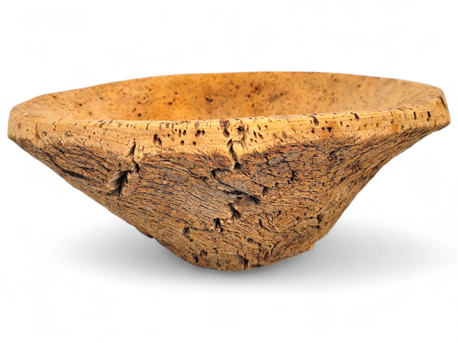 Unique Cork Wood Bowl (1 of 6)