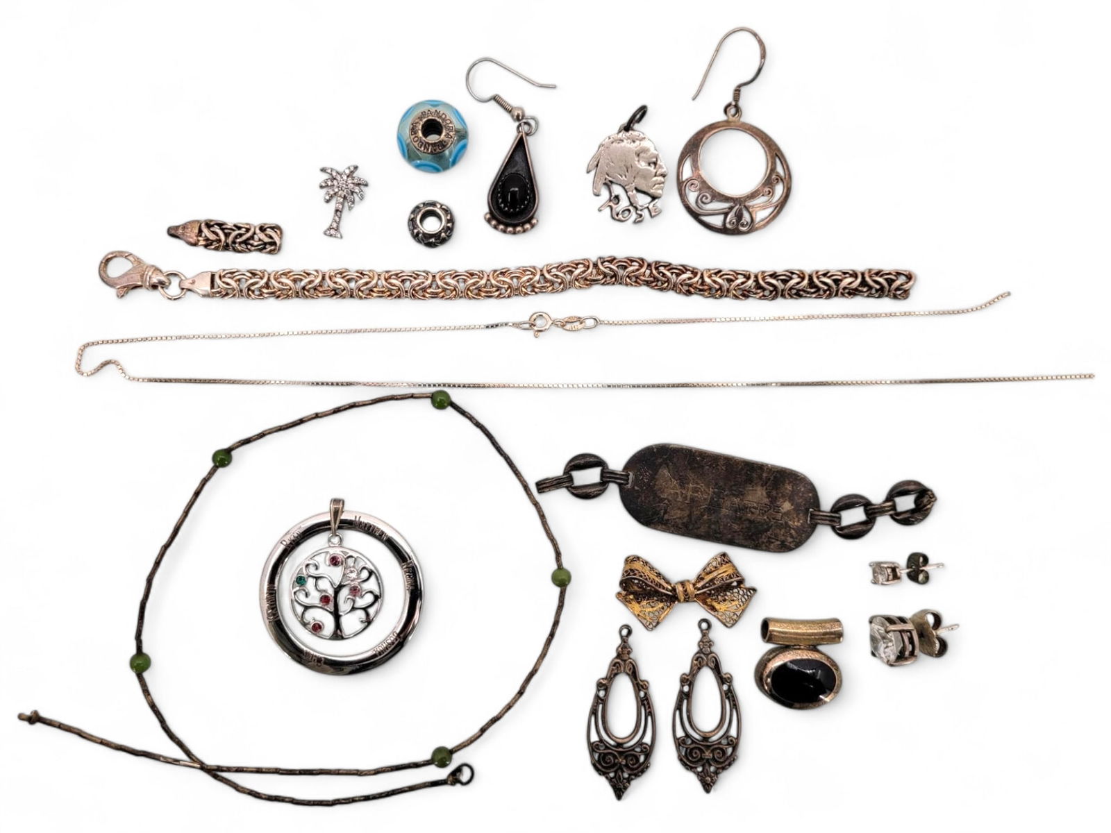 Lot of Assorted Sterling Silver Jewelry (1 of 15)