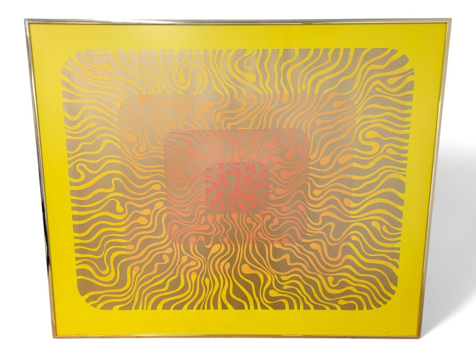 Mid-Century Abstract AP Signed Print by Butor (1 of 14)