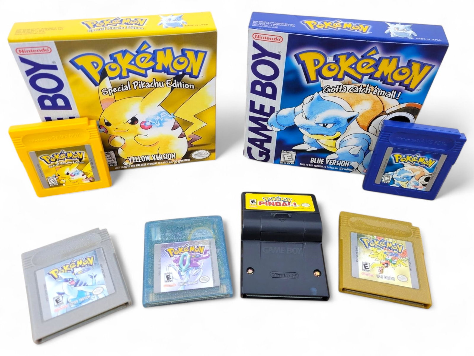 6pc. Pokemon Nintendo Game Boy Color Games (1 of 20)