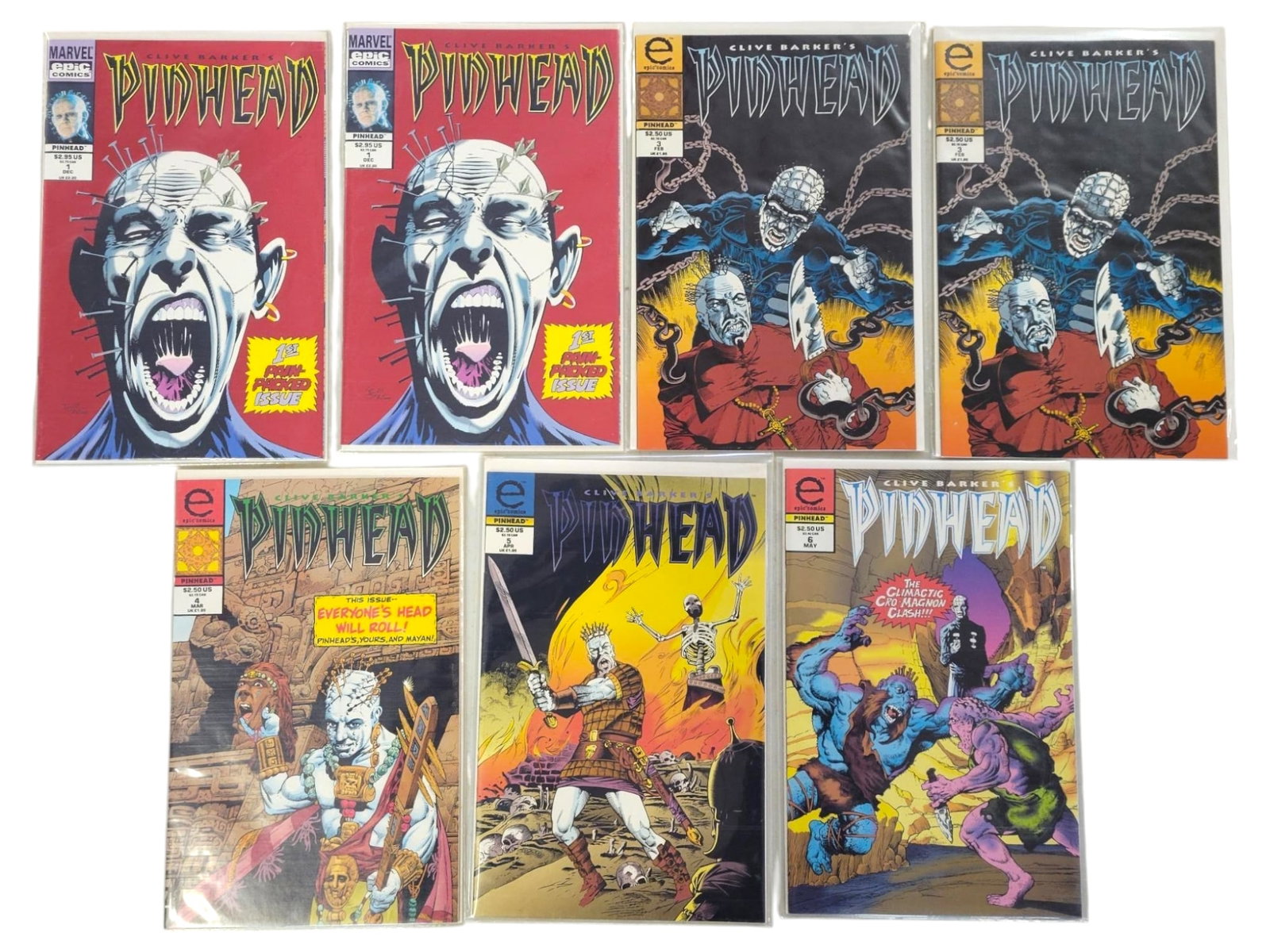 Marvel Epic Comics - Pinhead - 7pc. (1 of 8)