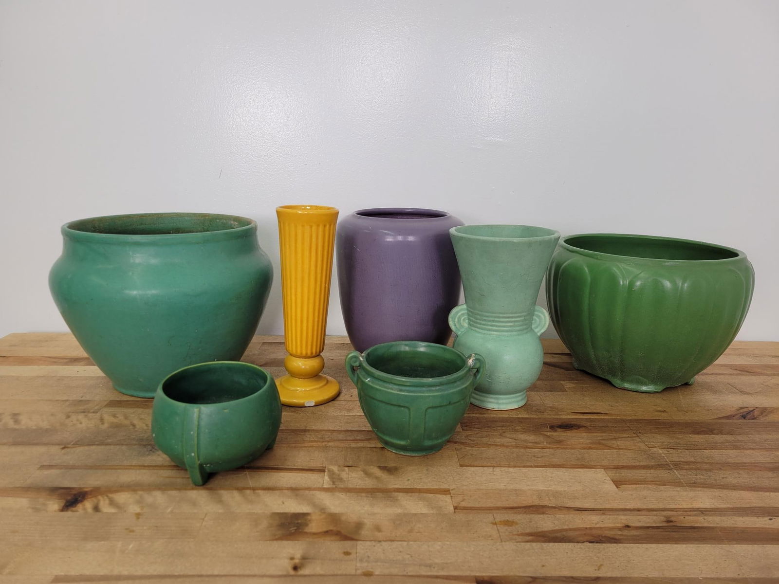 Assorted Vintage 1950s Pottery Planters (1 of 17)