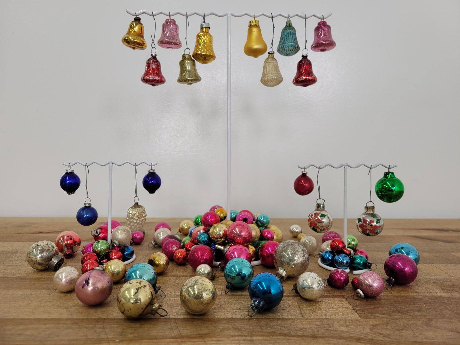 Estate Lot of Antique Miniature Christmas Ornaments - #6 (1 of 12)