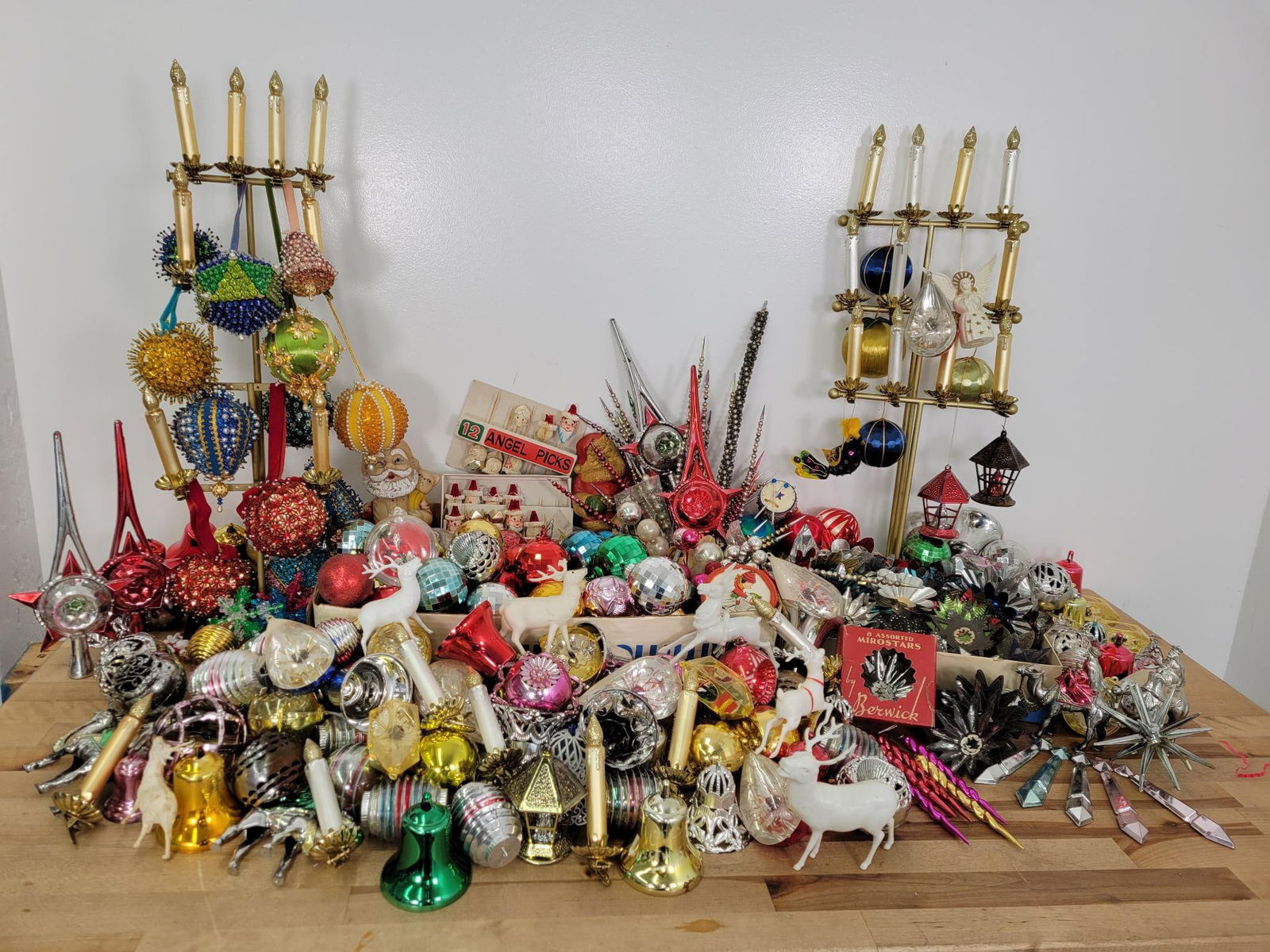 Estate Found Vintage Christmas Decorations - Lot #1 (1 of 20)