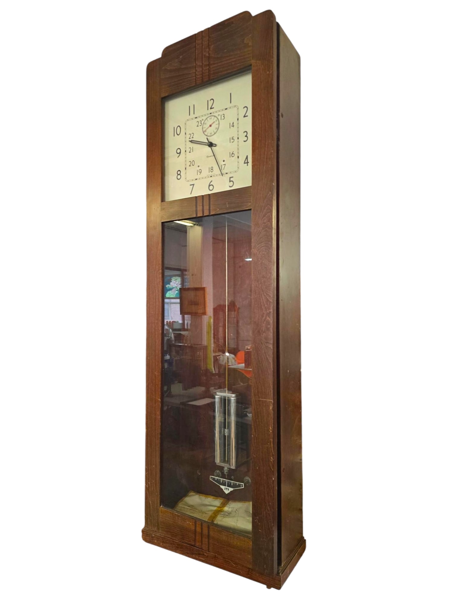 Art Deco Early 20th C. Self Starting Simplex Type 25 Master Clock (1 of 12)