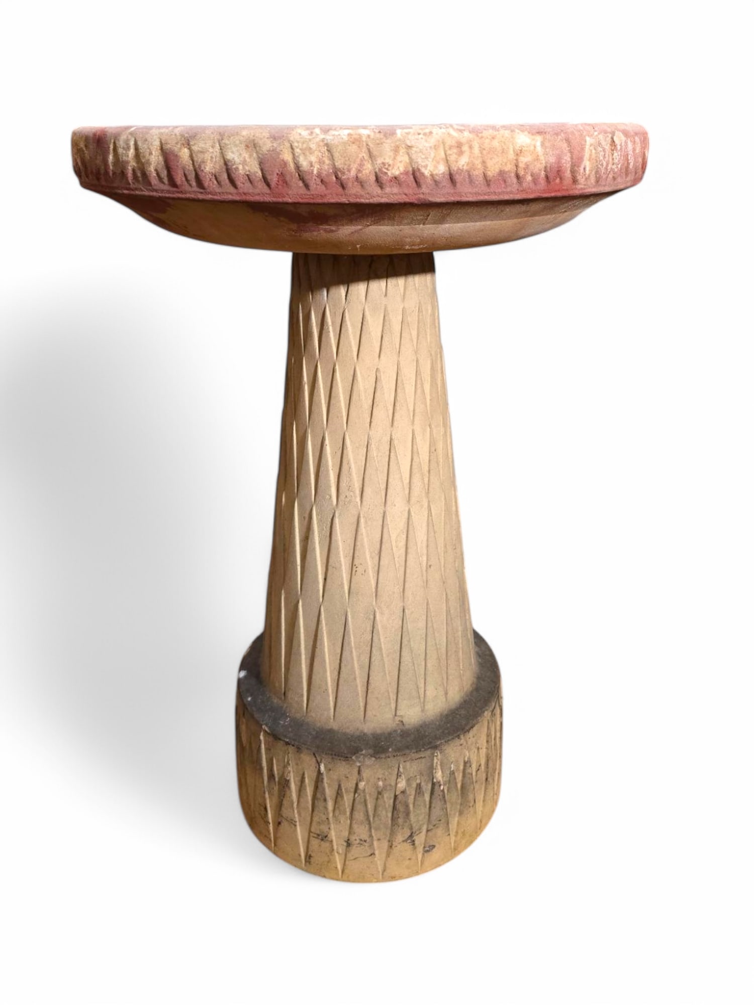 Vintage Terracotta Bird Bath (1 of 5)