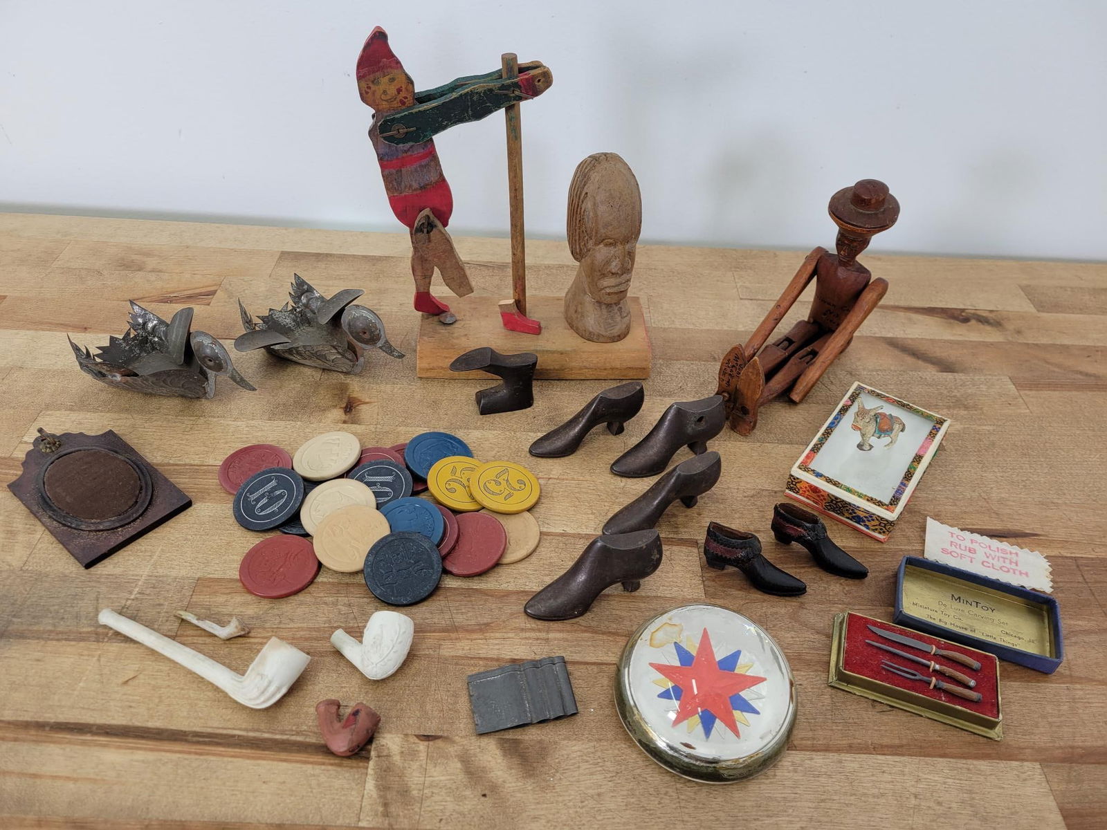 Assorted Estate Found Antiques Lot (1 of 15)