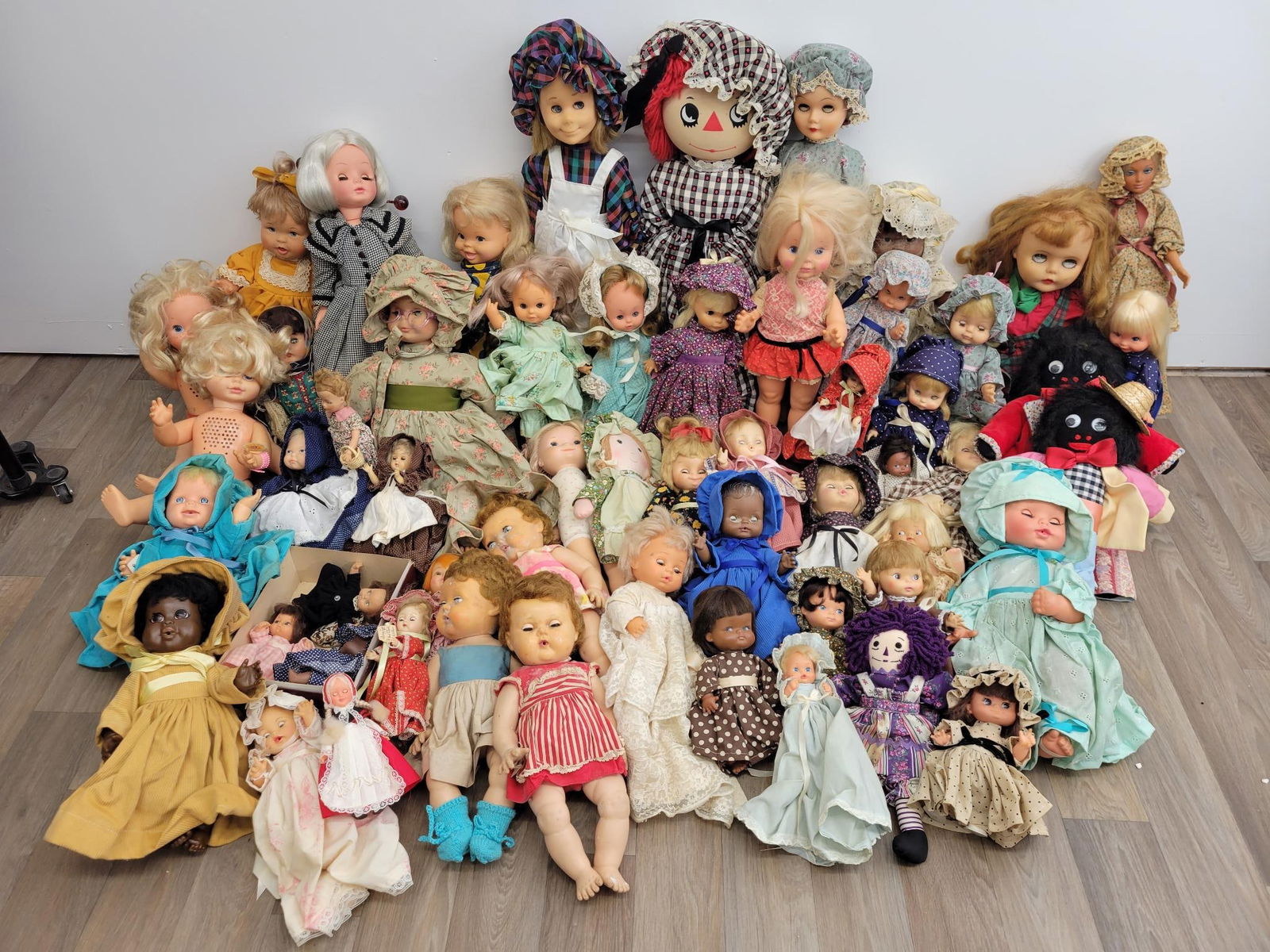 Mixed 1960s & 1970s Lot of Dolls - Large Grouping (1 of 19)