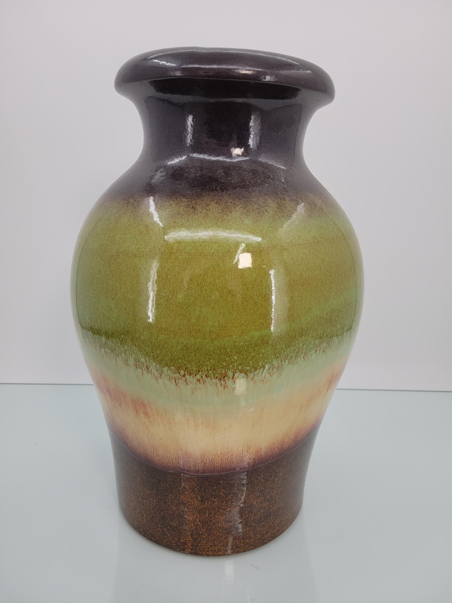 Vintage Scheurich W. Germany Floor Vase - 290-45 (1 of 6)