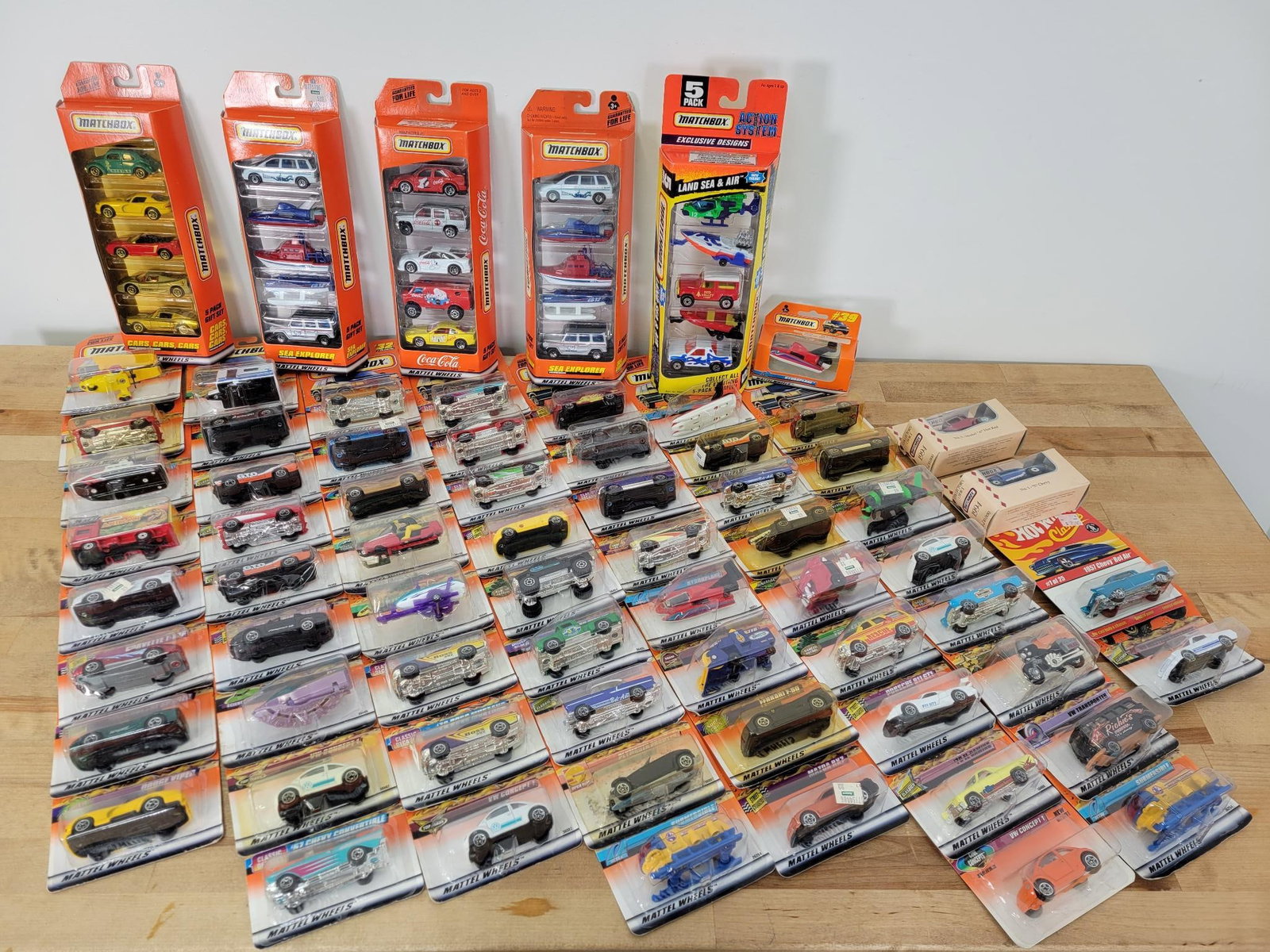 Large 68pc Estate Lot of New in Box Matchbox Cars (1 of 17)
