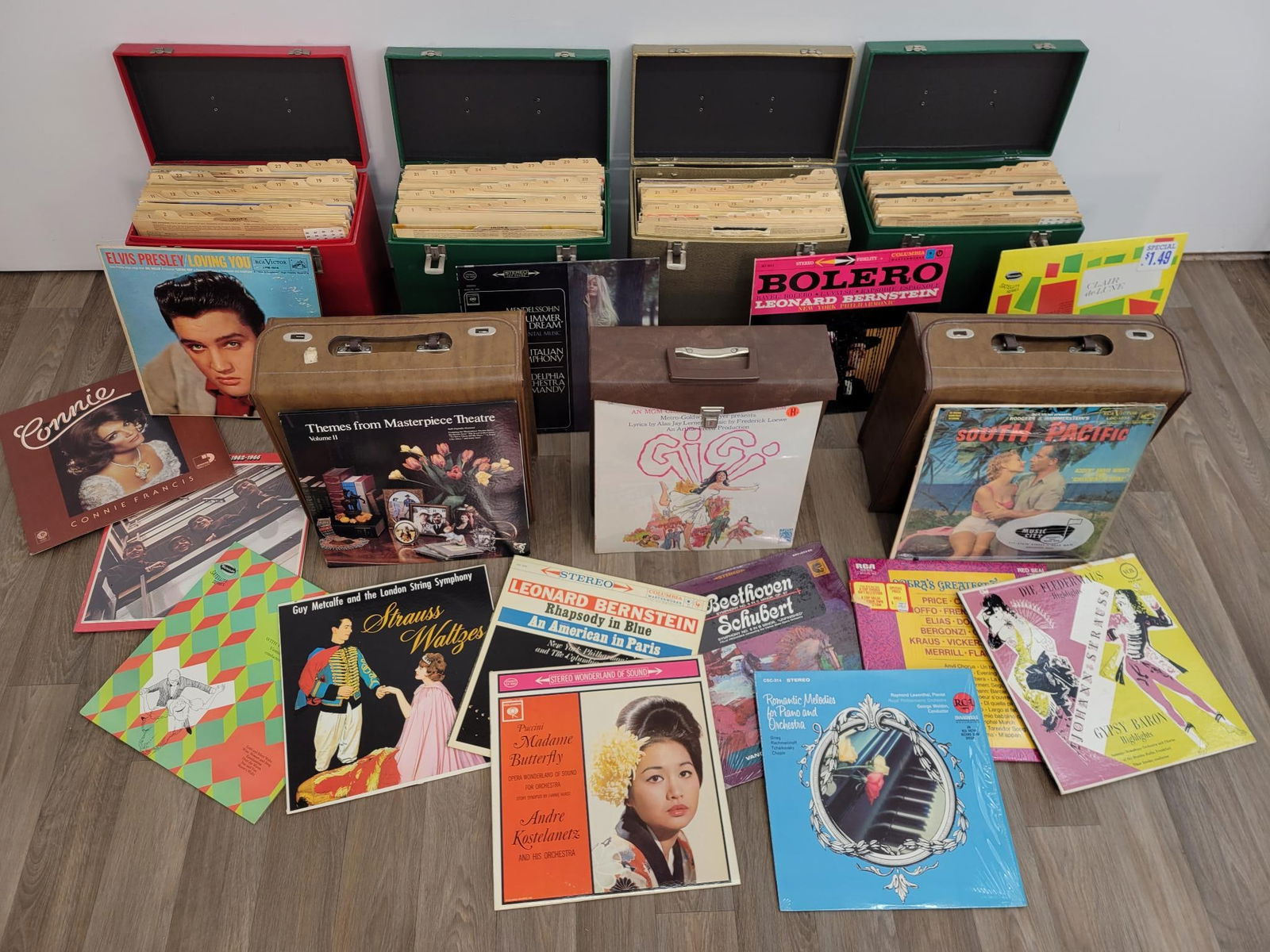 Record Collection Lot 1: Classical / Rock & Roll / Folk / Religious (1 of 20)