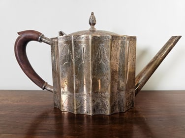 Mexican Sterling Silver Teapot by Tane - 20 ozt