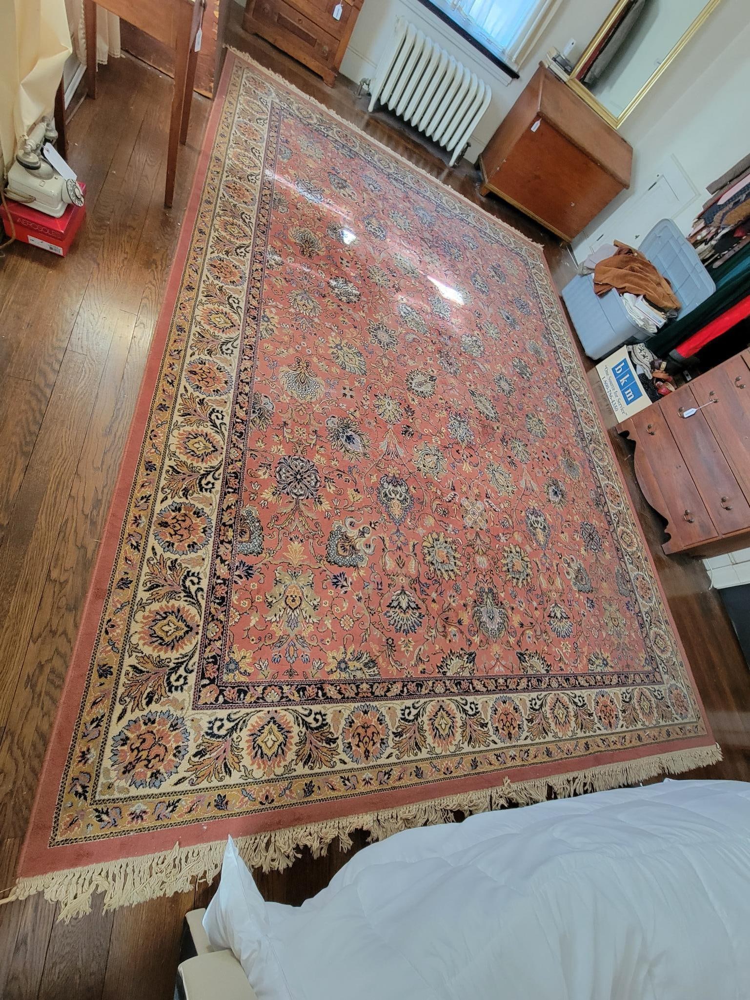 Vintage Couristan Kashimar Room Sized Oriental Rug - 10' x 14' (1 of 8)