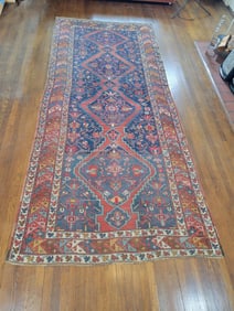 Antique 1920's Karabagh Caucasian Runner - 144" x 62"