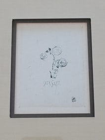 Pierre Bonnard (1867-1947) Signed "Misya" Etching