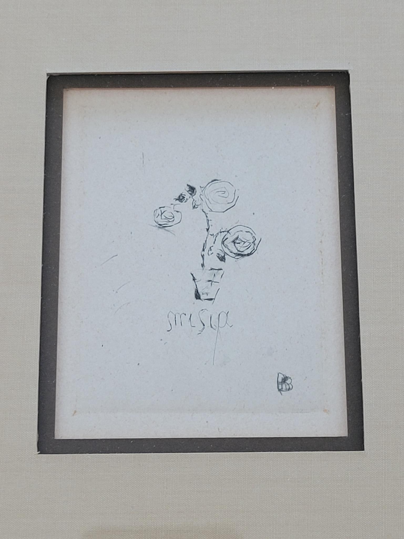 Pierre Bonnard (1867-1947) Signed "Misya" Etching (1 of 6)