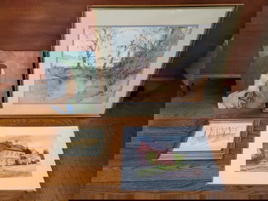 Small Grouping of Assorted Artwork