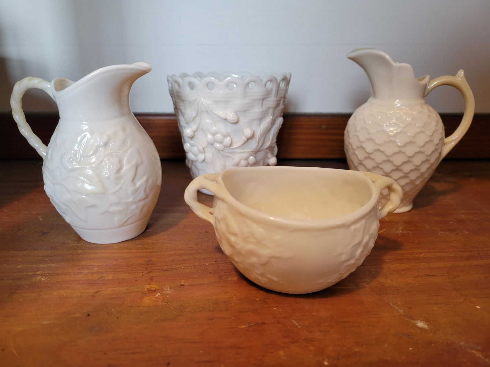 4pc Lot of Belleek Porcelain (1 of 17)