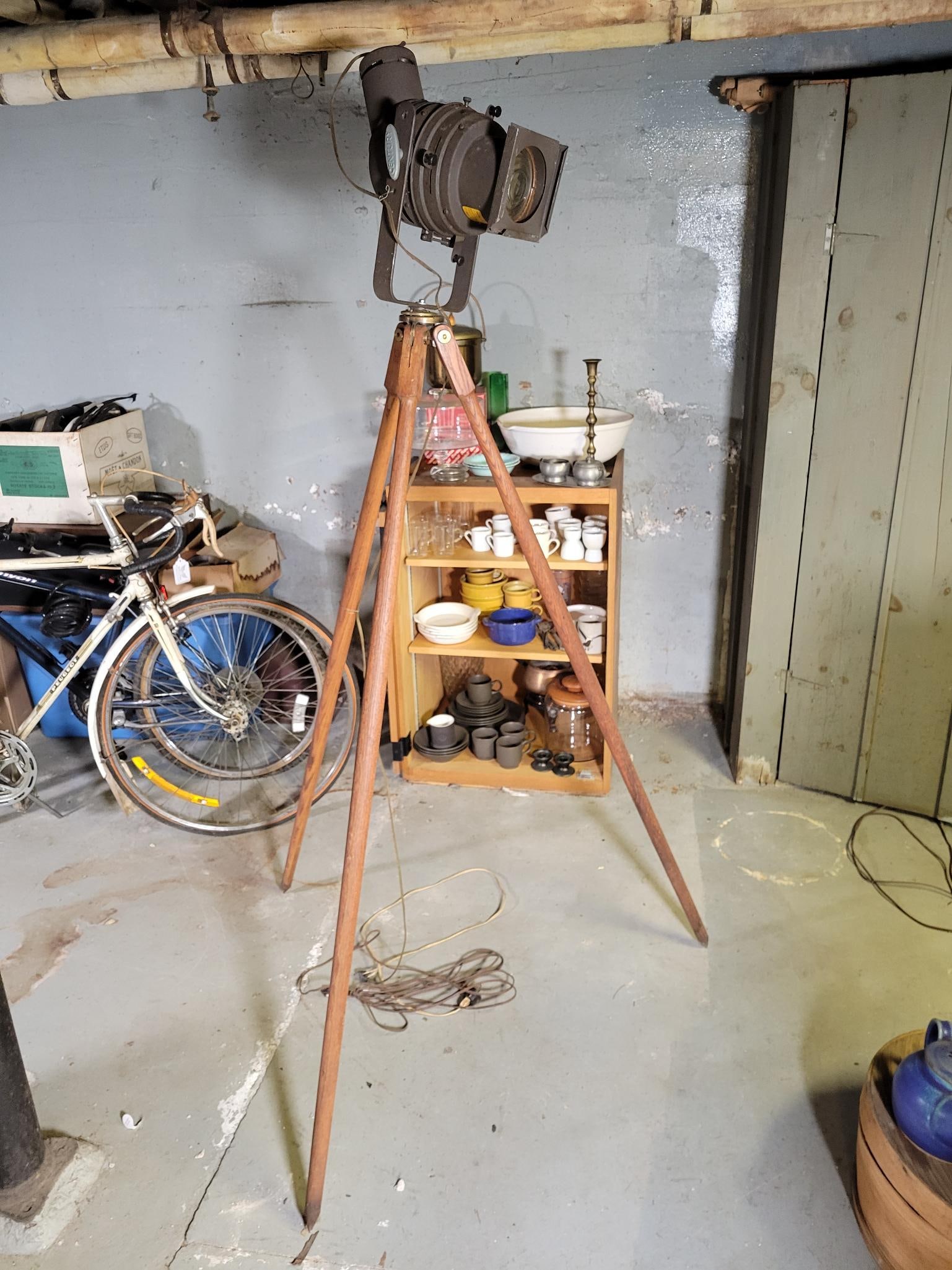 Antique Century Theater Lighting Floor Lamp (1 of 18)