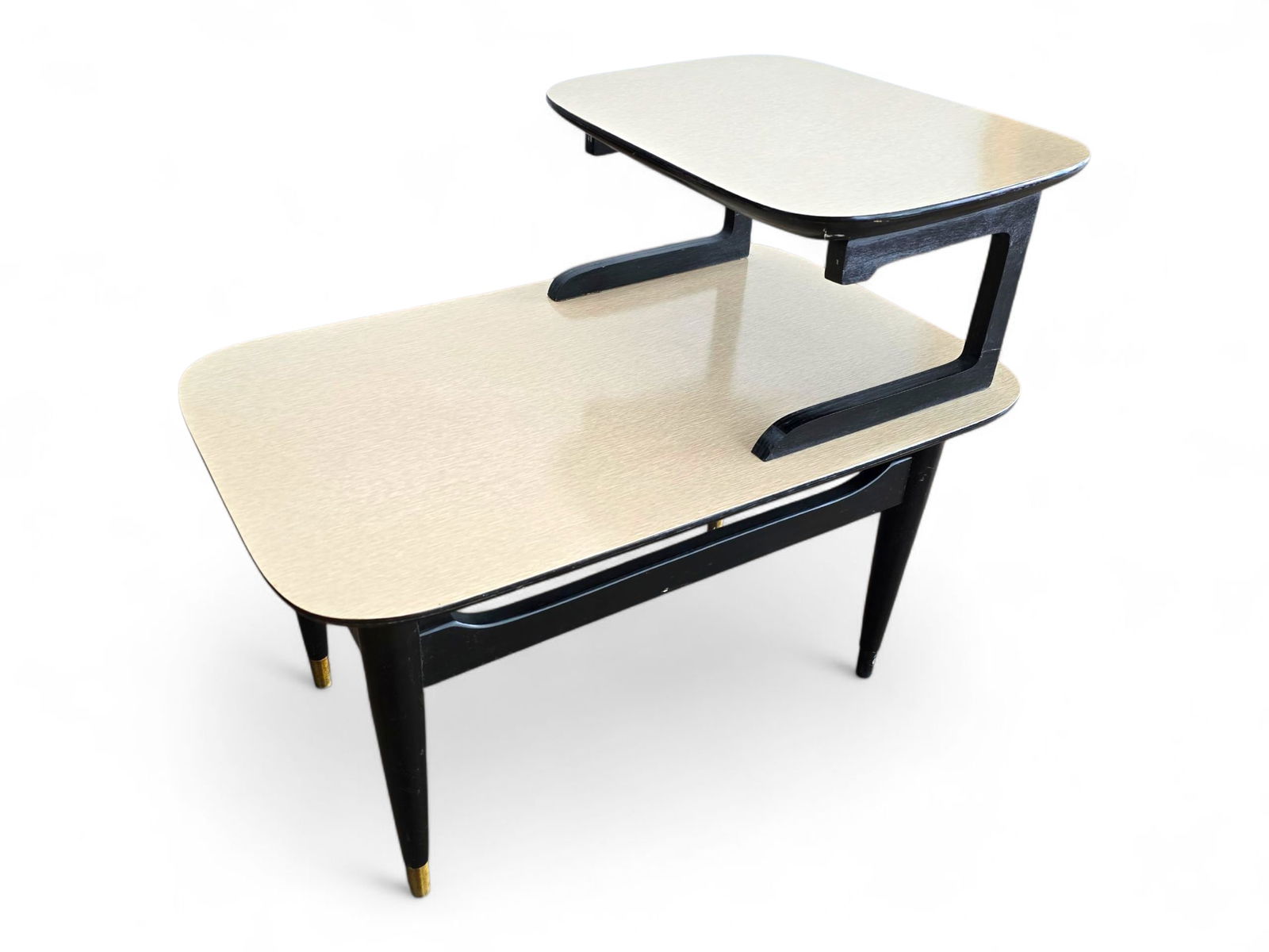 Vintage Mid-Century 2-Teired Side Table (1 of 8)