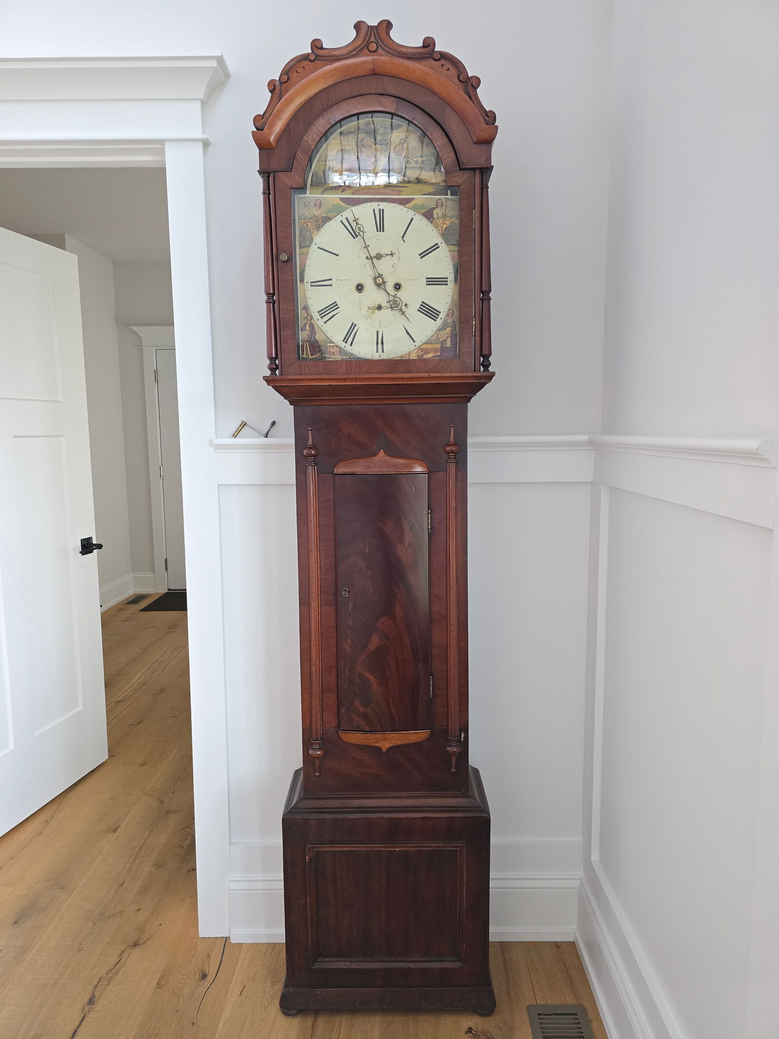Antique Early 19th Century Scottish Tall Case Clock (1 of 20)