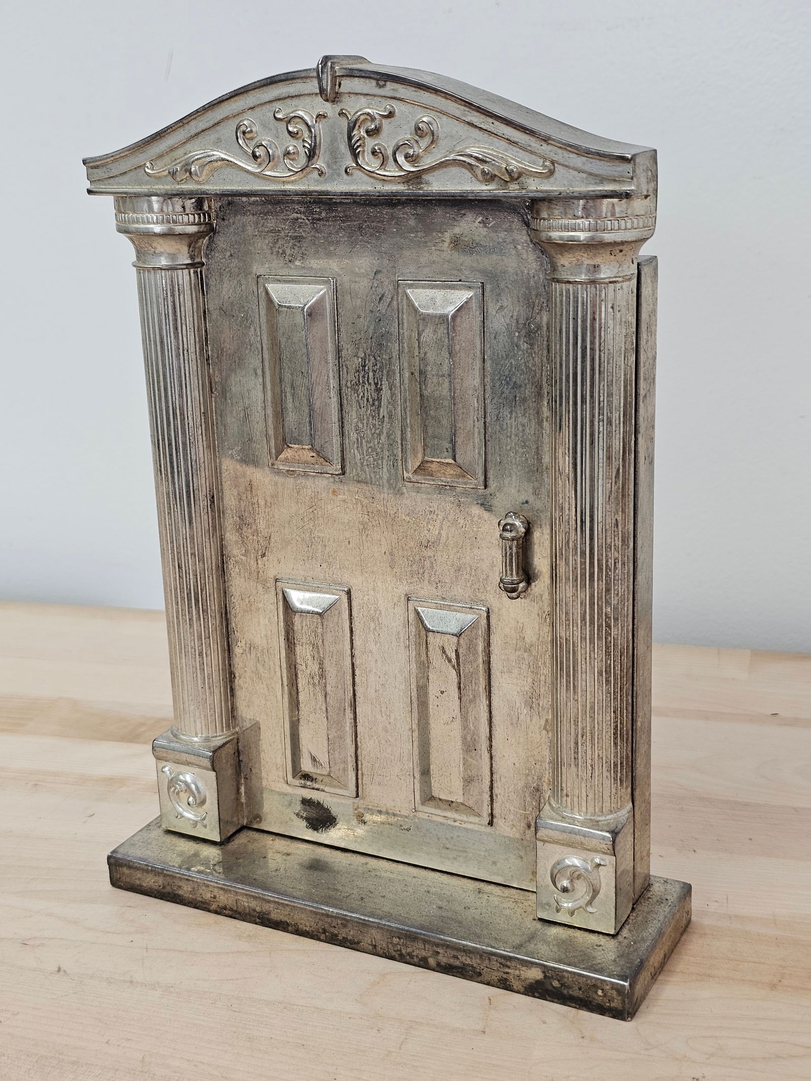 Vintage Silver Plated Opening Door Picture Frame (1 of 12)