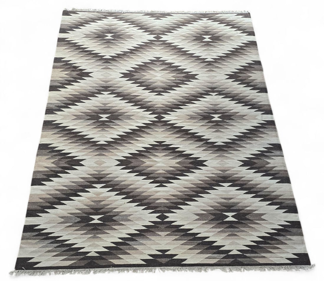 Turkish Ankara Hand Woven Wool Rug - 10' x 14' (1 of 9)