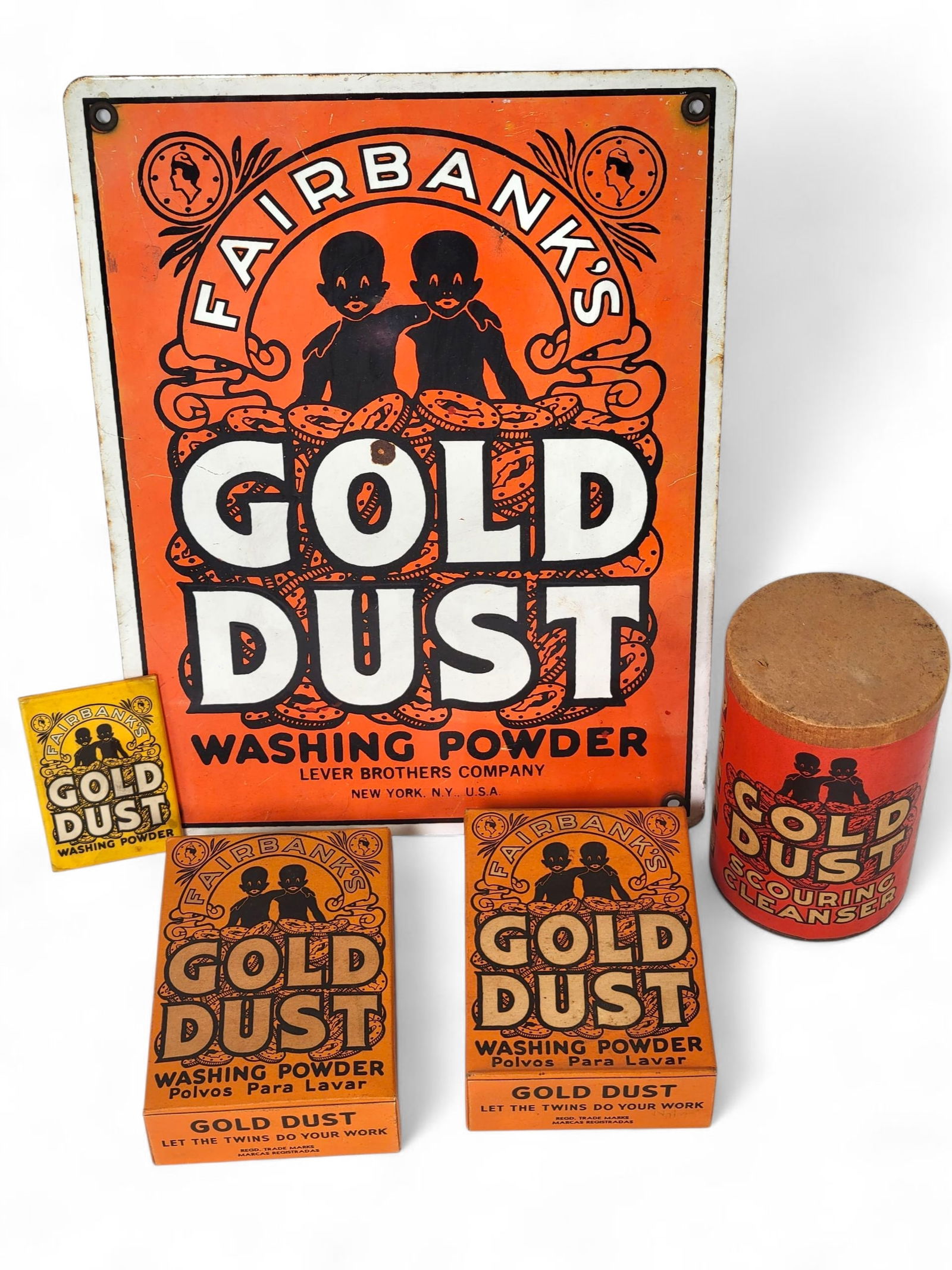 Original Fairbank's "Gold Dust" Washing Powder Signed & Boxes (1 of 10)