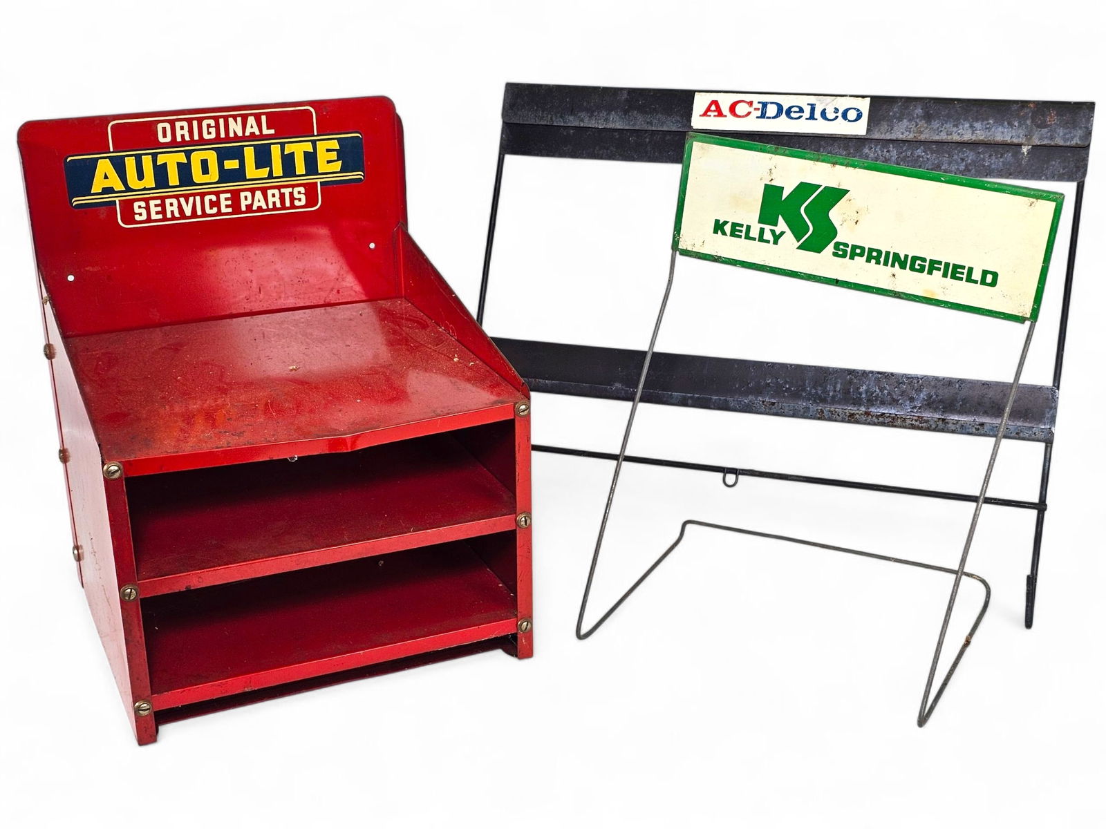 Grouping of Vintage Automotive Store Countertop Displays (1 of 12)