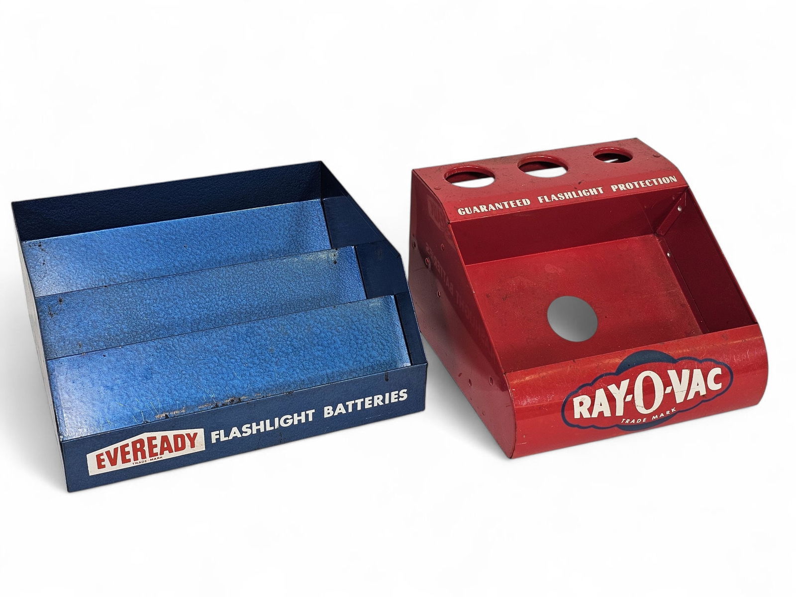 Two Vintage Flashlight Battery Store Displays - Empty (1 of 11)