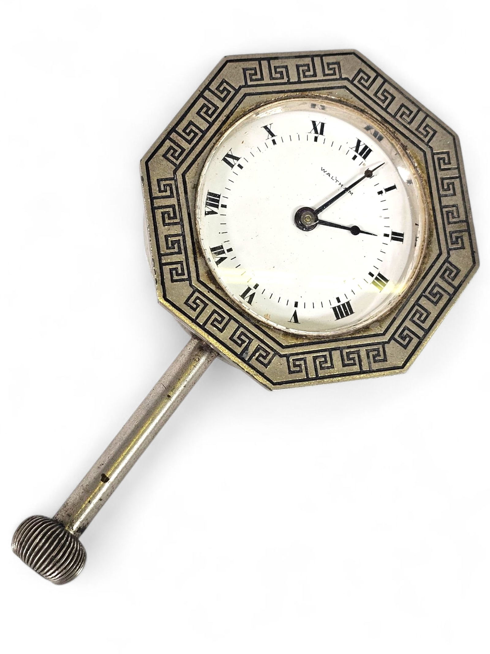 Waltham Signed Art Deco Style Car / Automotive Clock (1 of 10)