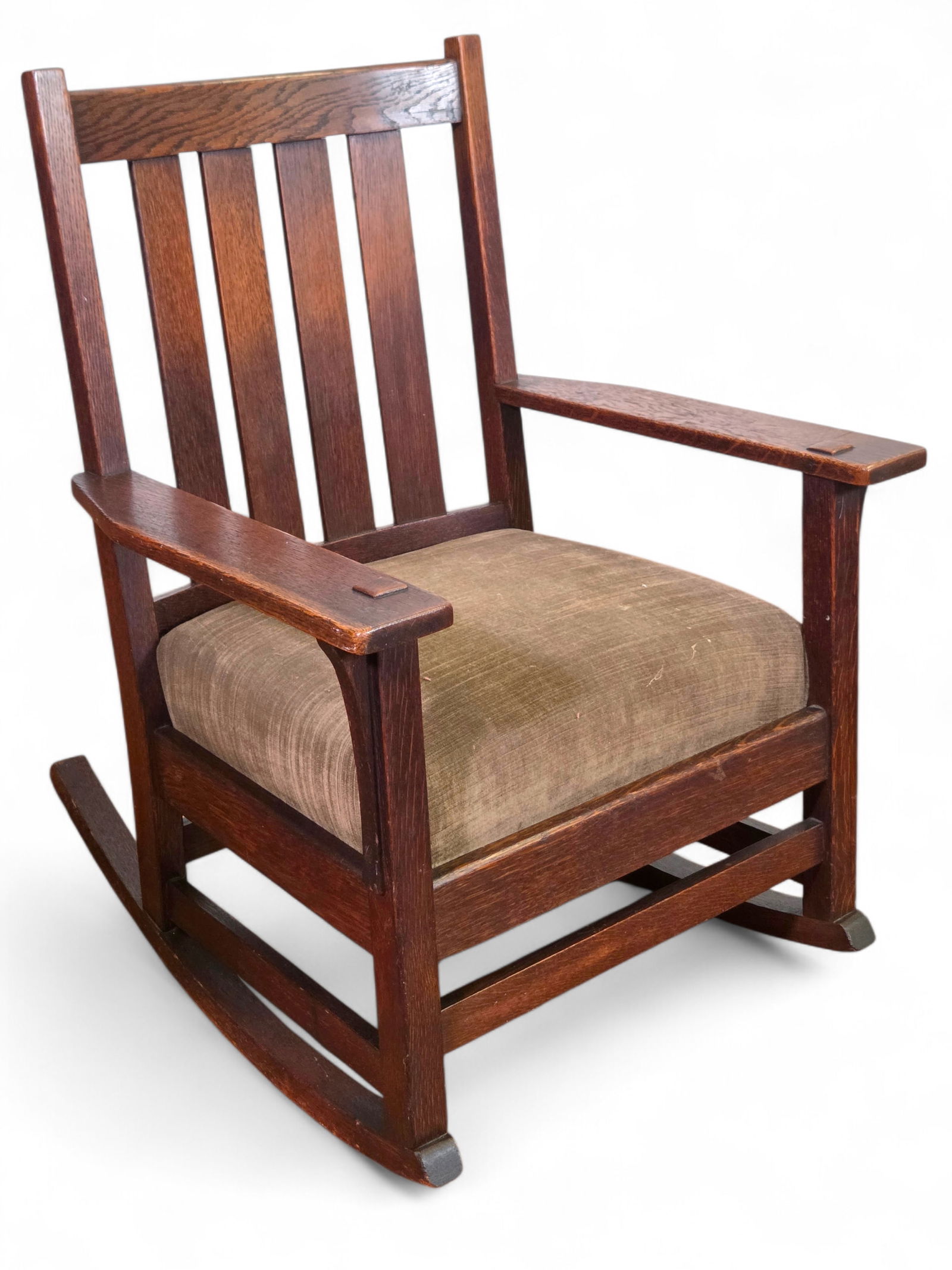 Mission Oak Rocker (1 of 12)