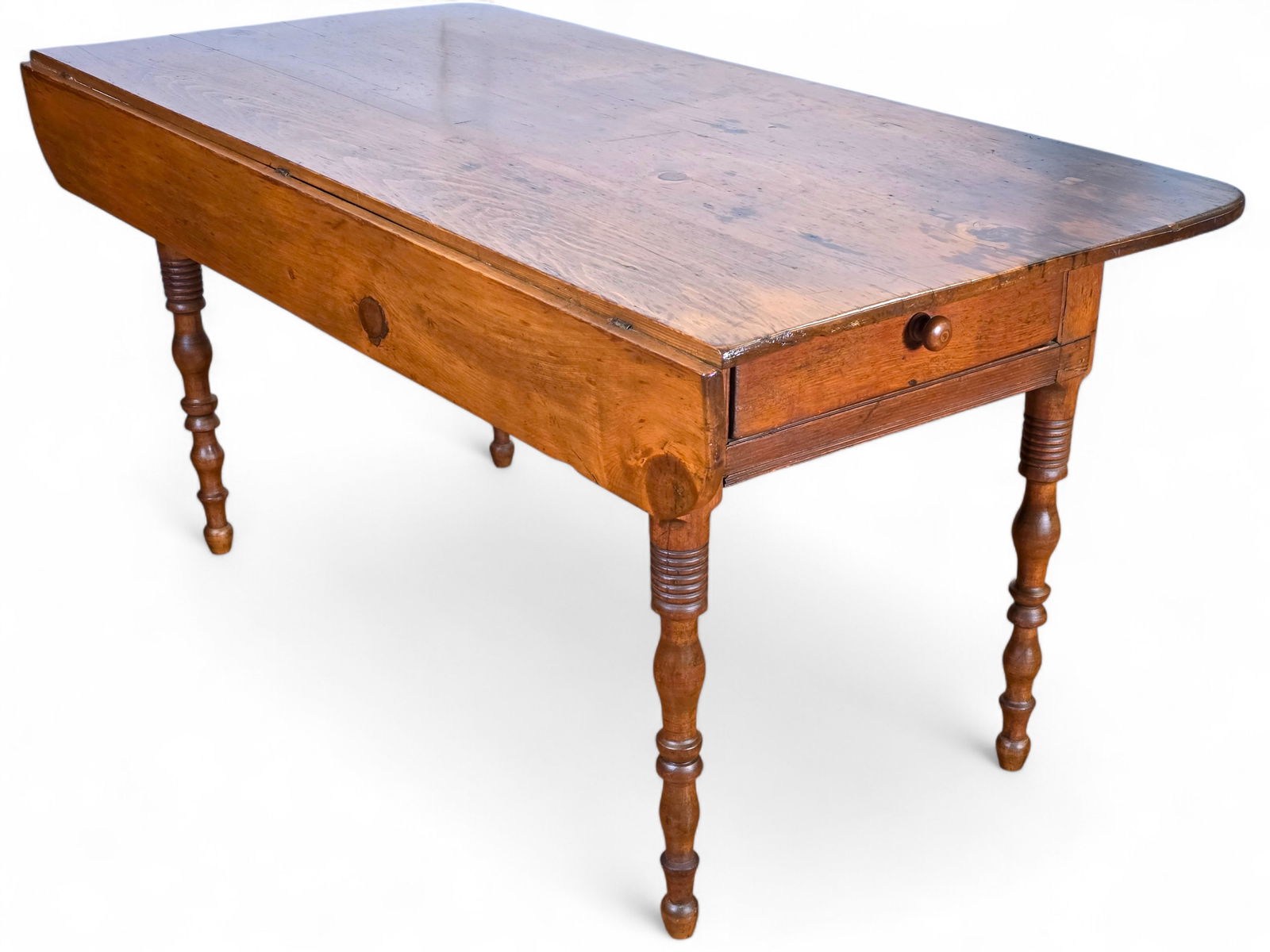 Early Country French Provincial Farmhouse Kitchen Work Table (1 of 20)