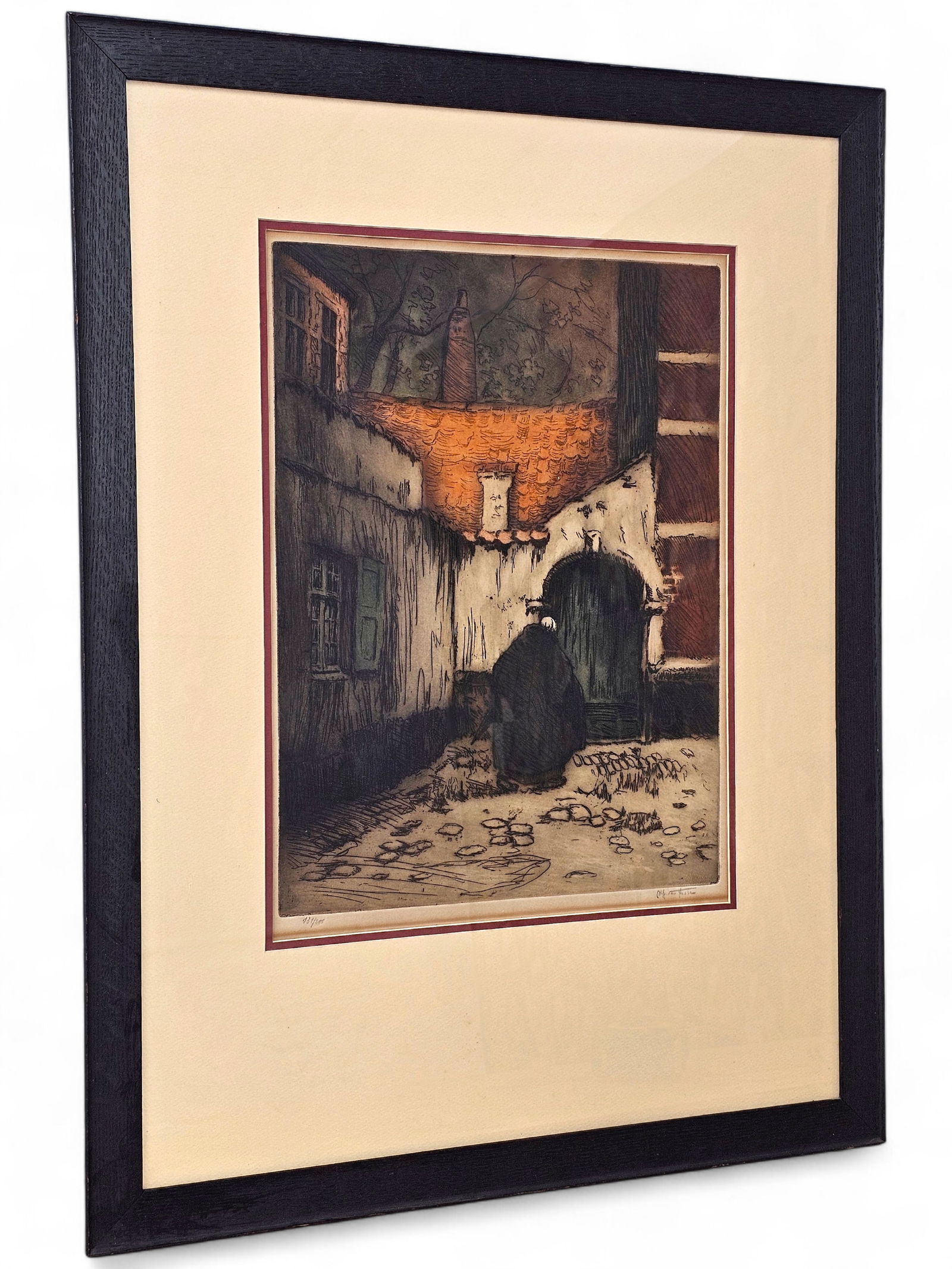 Alfred Van Neste (Belgian, 1874-1969) Etching - Signed and Numbered ed.131/200 (1 of 10)