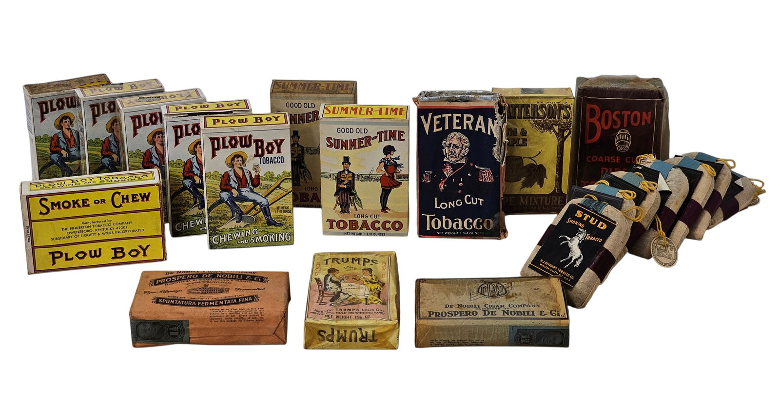 Lot of Various Sealed Tobacco Soft Packs & More - From Estate Collection (1 of 13)