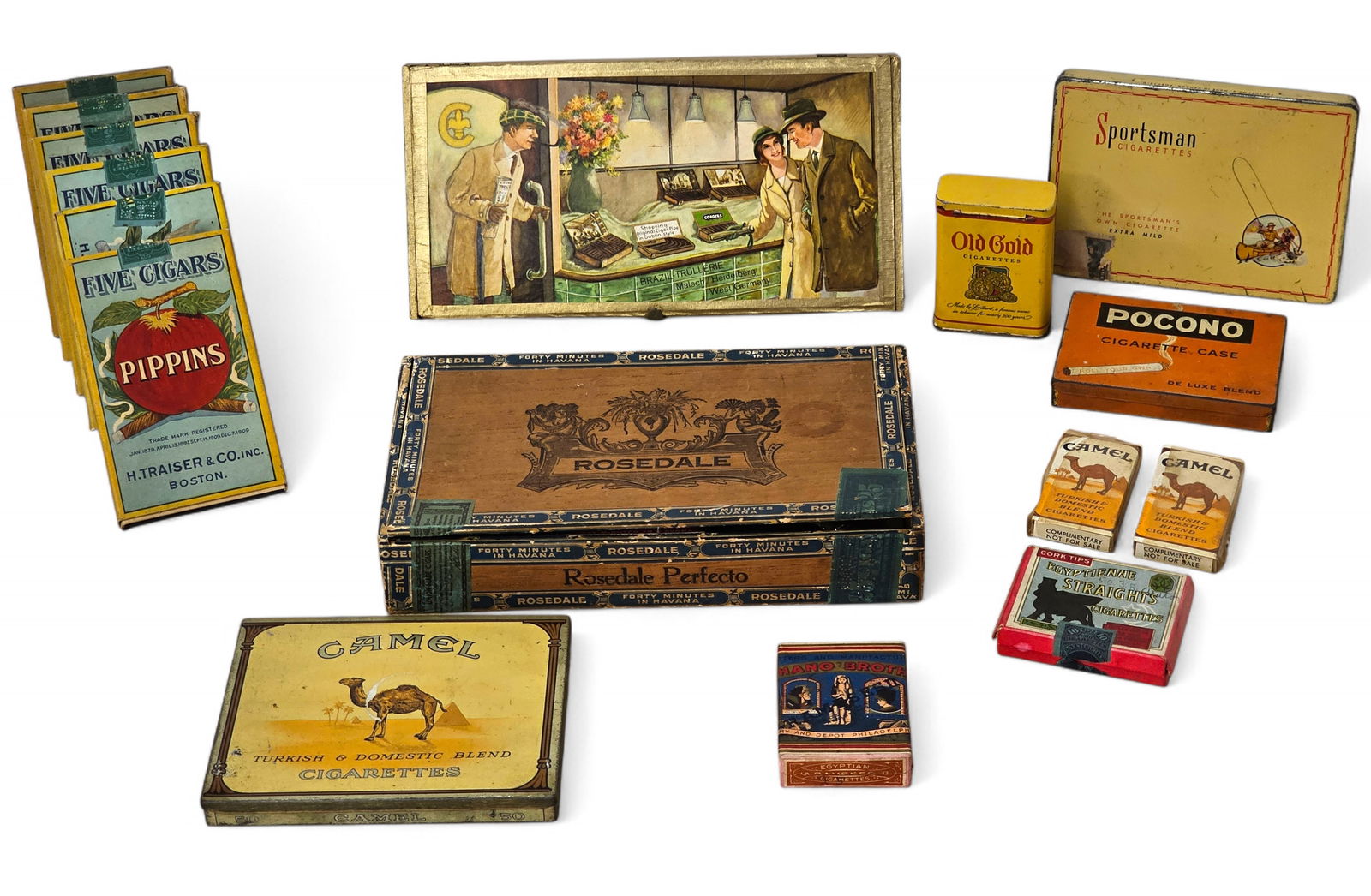 Lot of Assorted Tobacco Packs, Products & More - From an Estate Collection (1 of 16)