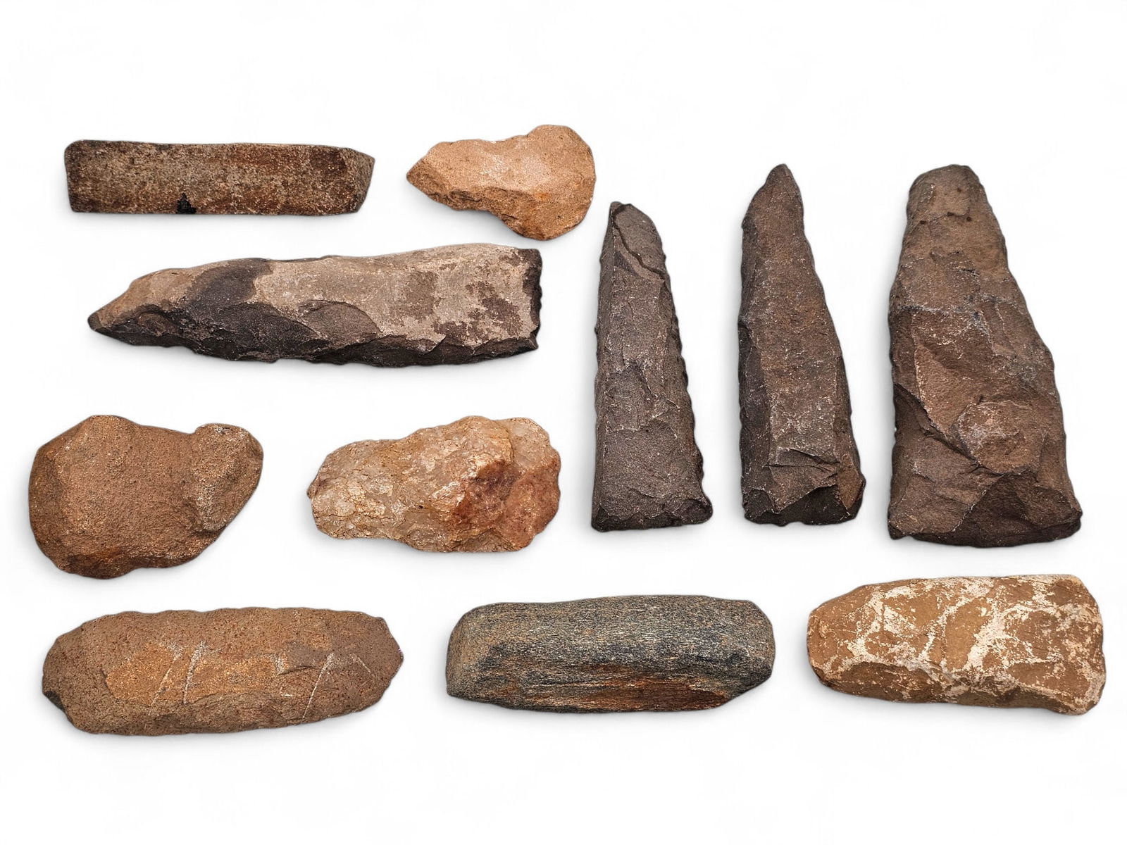Grouping of Native American Stone Artifacts / Tools (1 of 17)