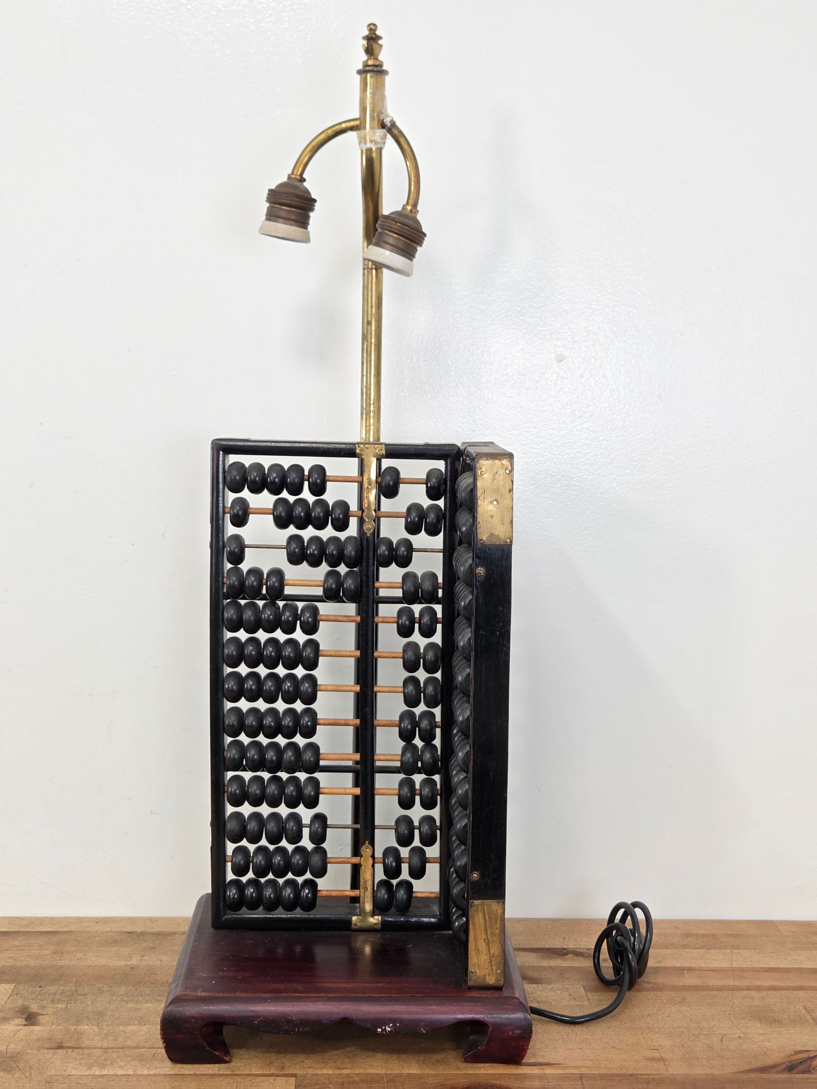 Abacus Two-Light Table Lamp - 2