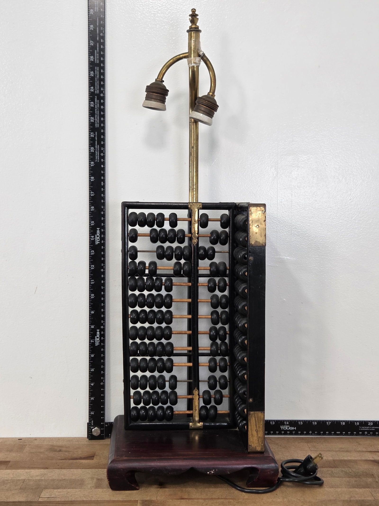 Abacus Two-Light Table Lamp - 9